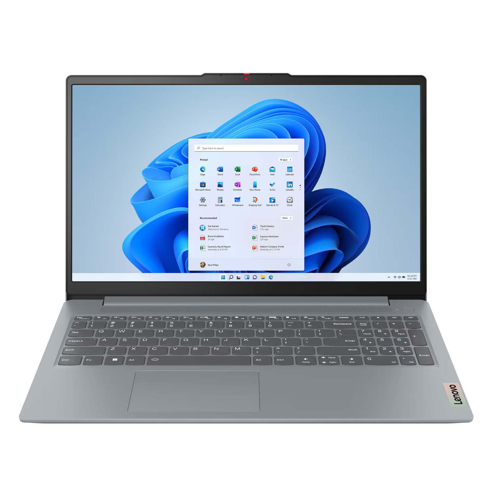 Lenovo – IdeaPad Slim 3 15.6″ Full HD Touchscreen Laptop – AMD Ryzen 7 5825U …