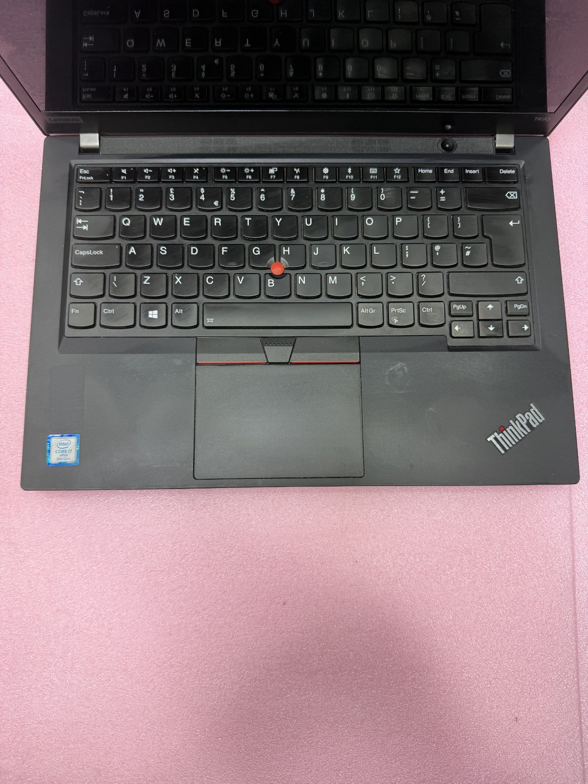 Lenovo ThinkPad T490 i7-8665U 1.99GHz BIOS LOCKED