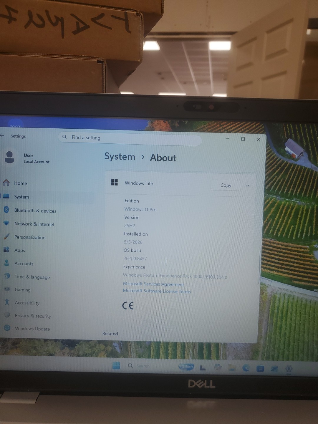 Dell Precision 3550 Laptop – i5-10310U 8GB 256GB SSD 15.6″ 051526-5