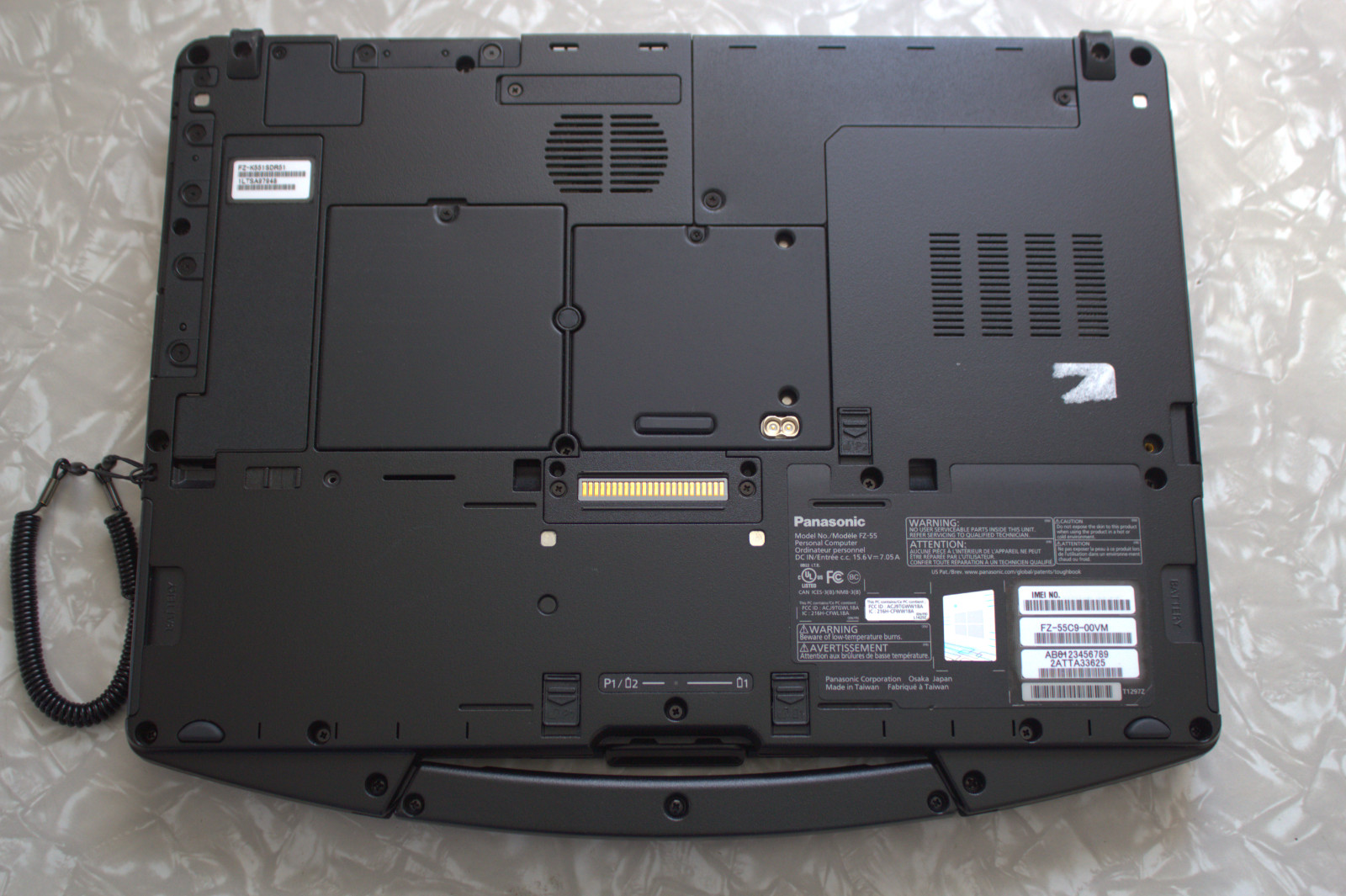 Panasonic Toughbook FZ-55 i7-8665U New 1TB SSD 32GB RAM Touch 4G GPS 2x Batt IR