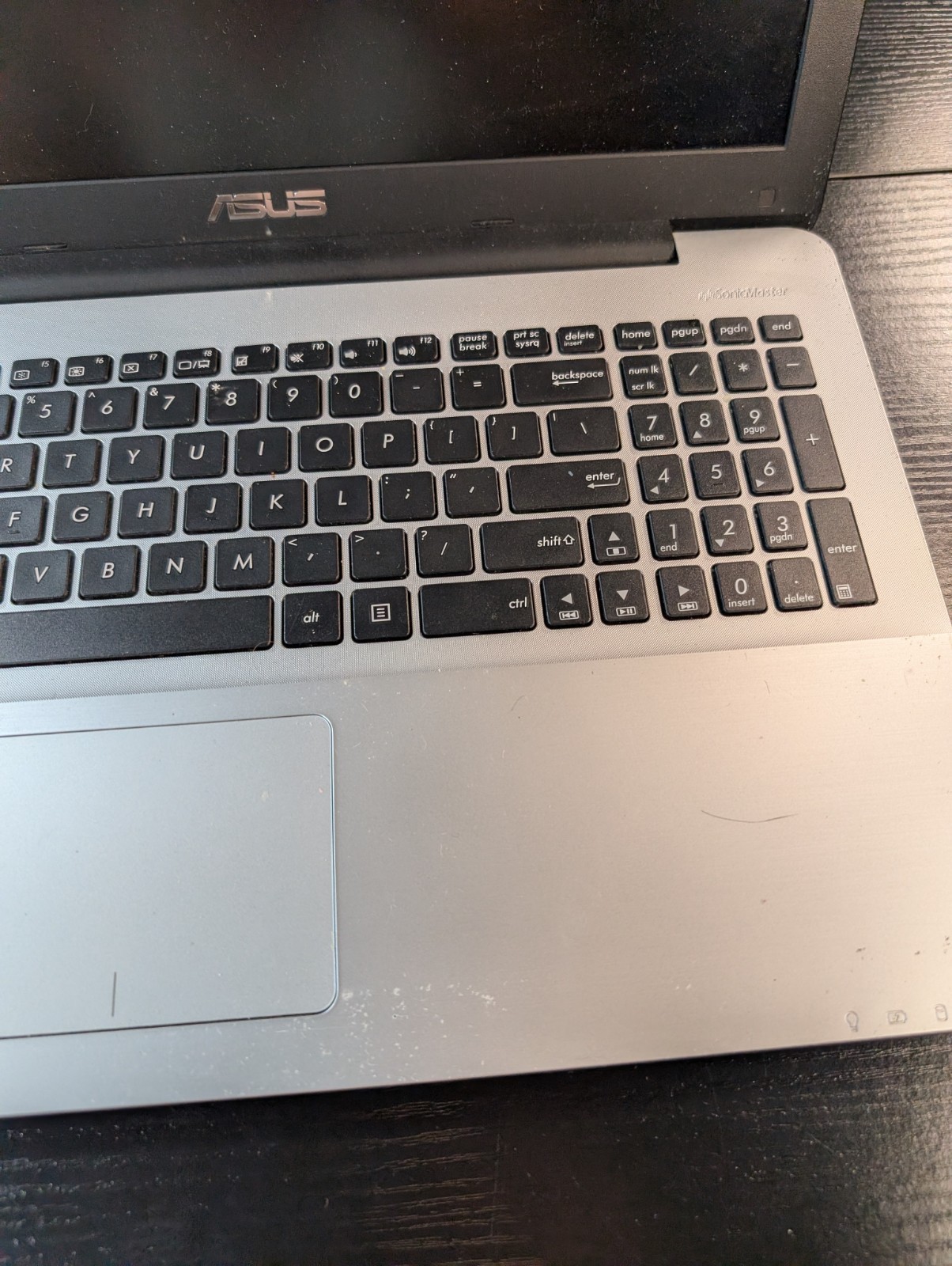 Asus Laptop F555L Notebook PC Sonicmaster For Parts Or Repair