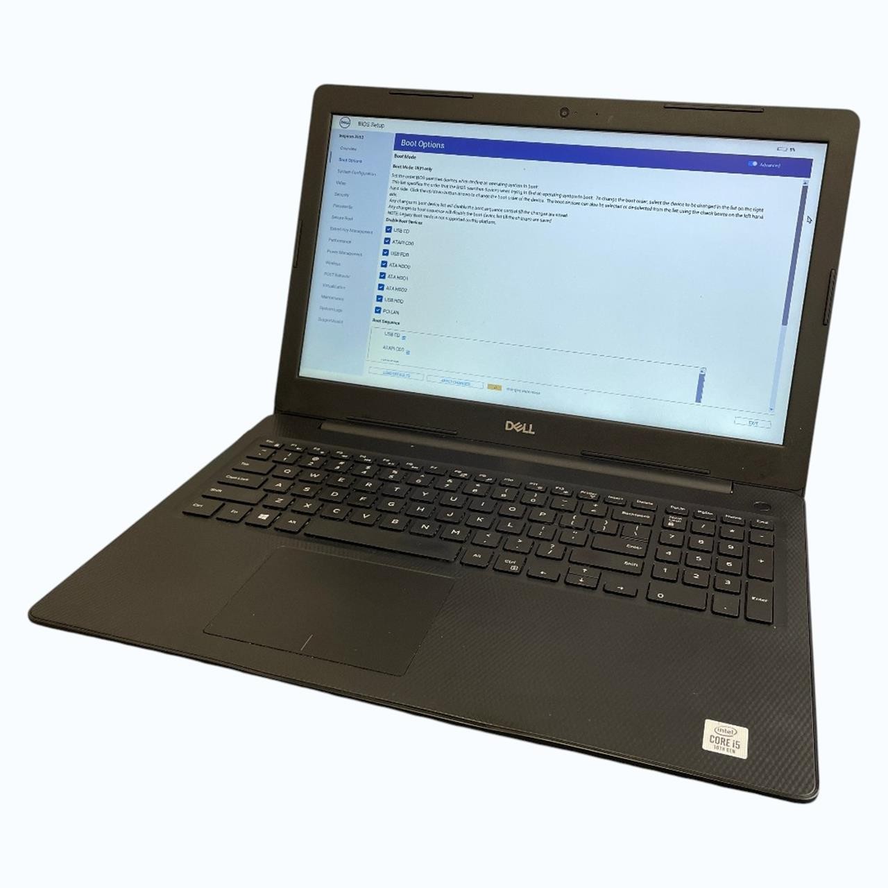 Dell Inspiron 3593 15.6 in, Core i5-1035G1 8 GB RAM No SSD | Bad Battery (READ)