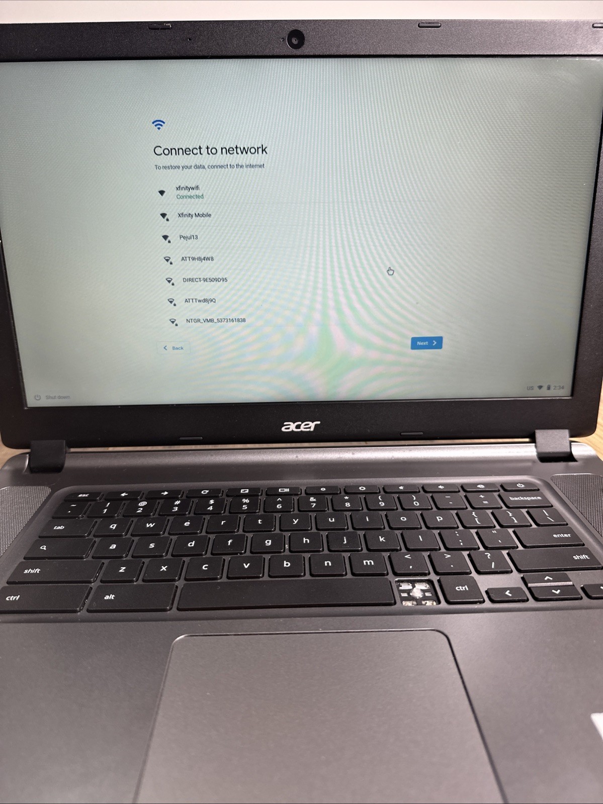 Acer Chromebook 15 CB3-532 With Charger
