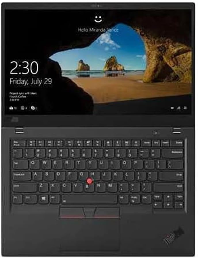 Lenovo ThinkPad X1 Carbon 6th gen Laptop Intel I5-8250U 8GB RAM 256GB Win SSD 11