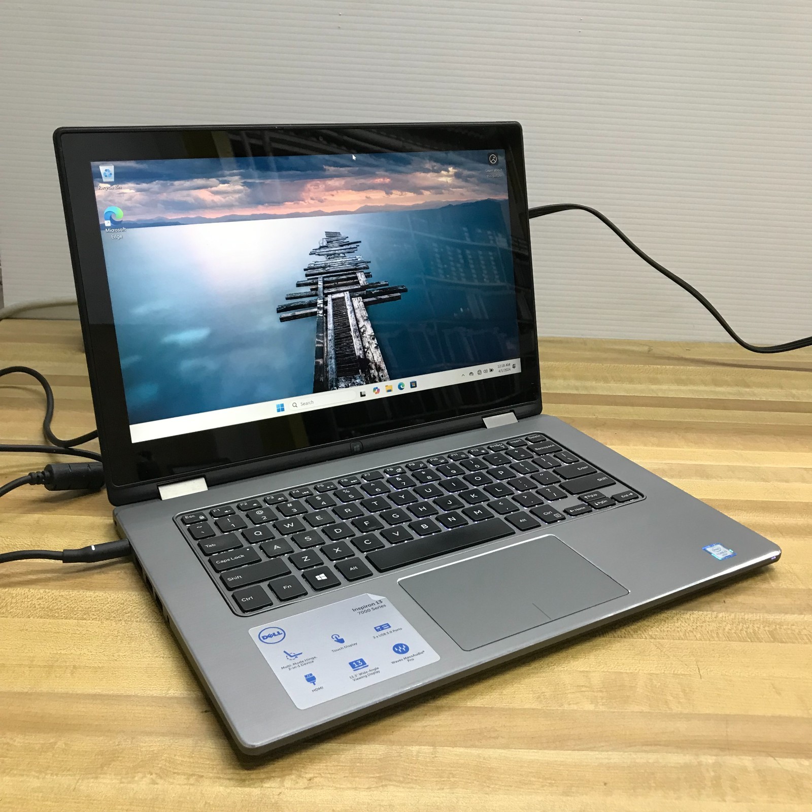 Dell Inspiron 13-7353 2-in-1 13.3″ Touch i7-6500U 8GB RAM 256GB SSD (Windows 11)