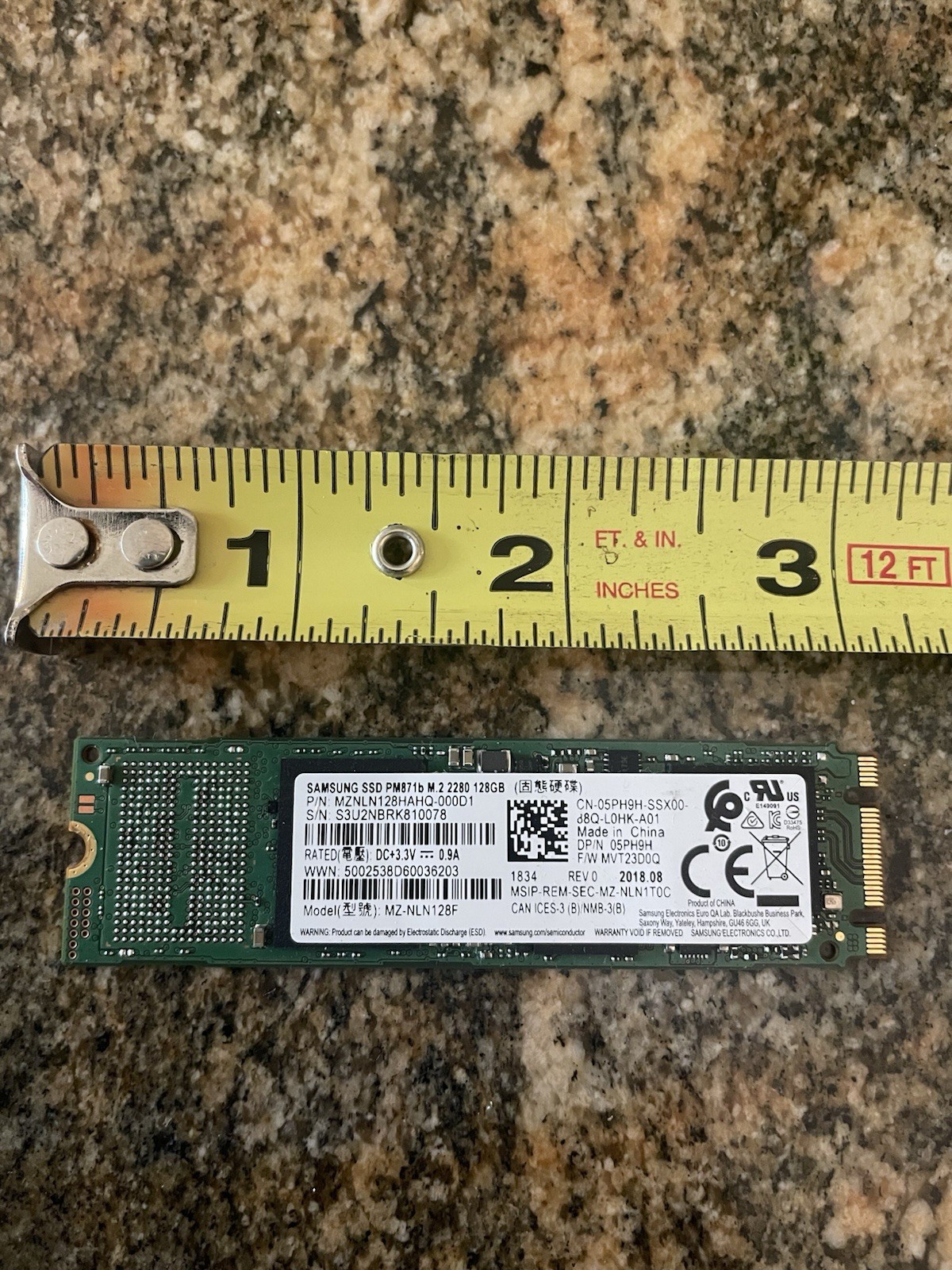 Dell Latitude P26T P26T003 3190 2 in 1 11.6″ Replacement -Samsung SSD Hard Drive