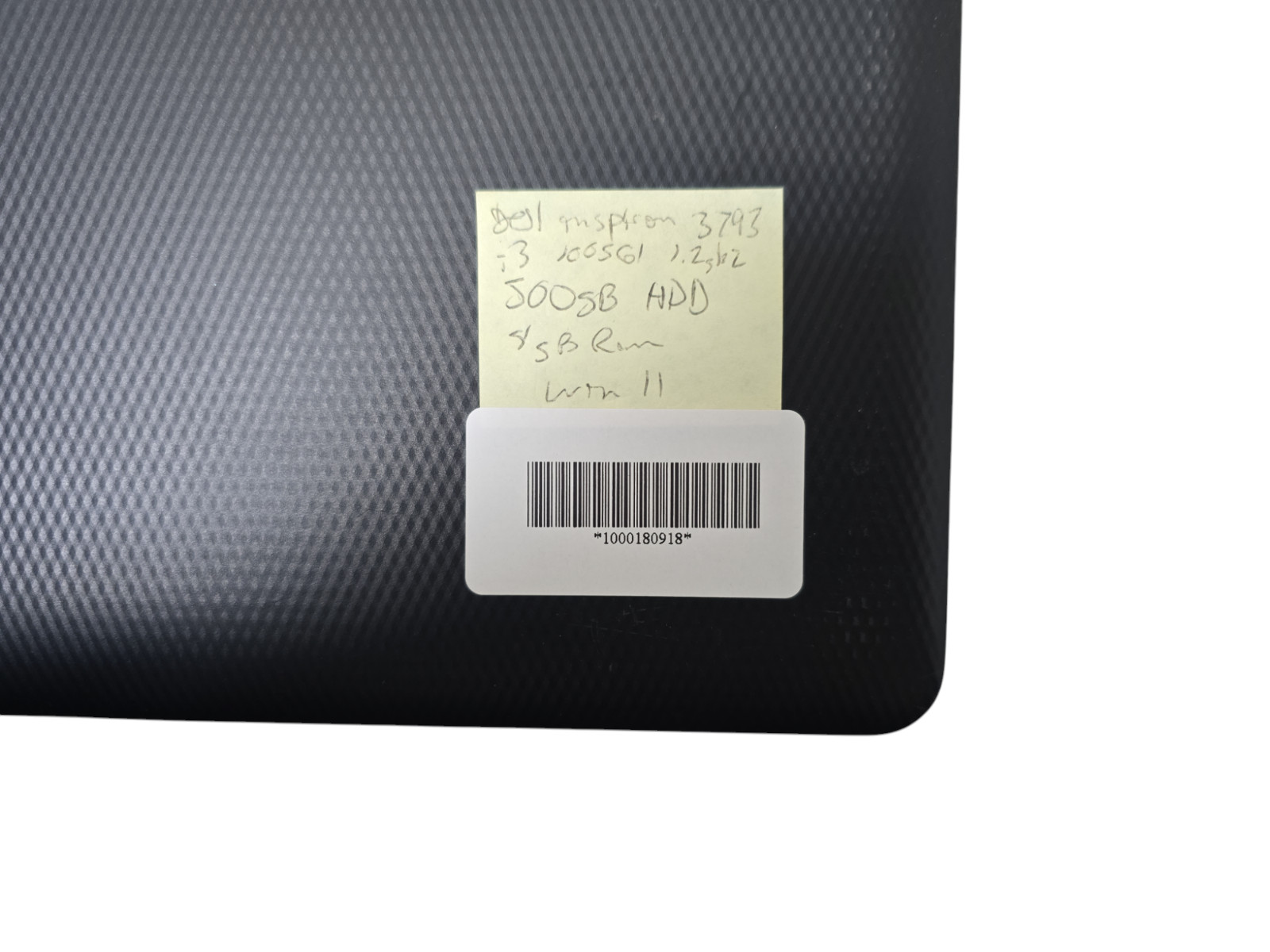 Dell Inspiron 3793 i3-1005G1@1.2GHz 500GB HDD 8GB Ram Win 11 Tested