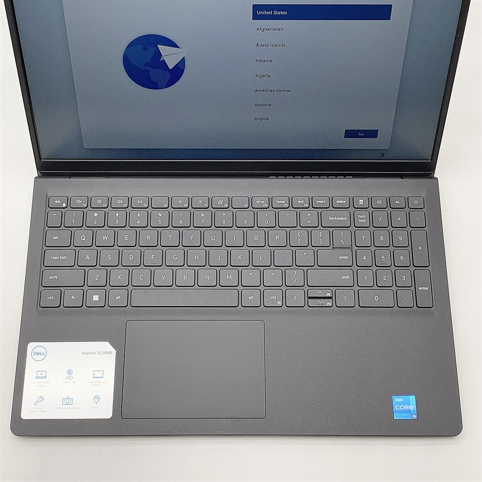 Dell Inspiron 3511 Laptop i5 1145G7 2.40GHZ 15.6″ FHD 8GB 512GB NVMe Windows 11