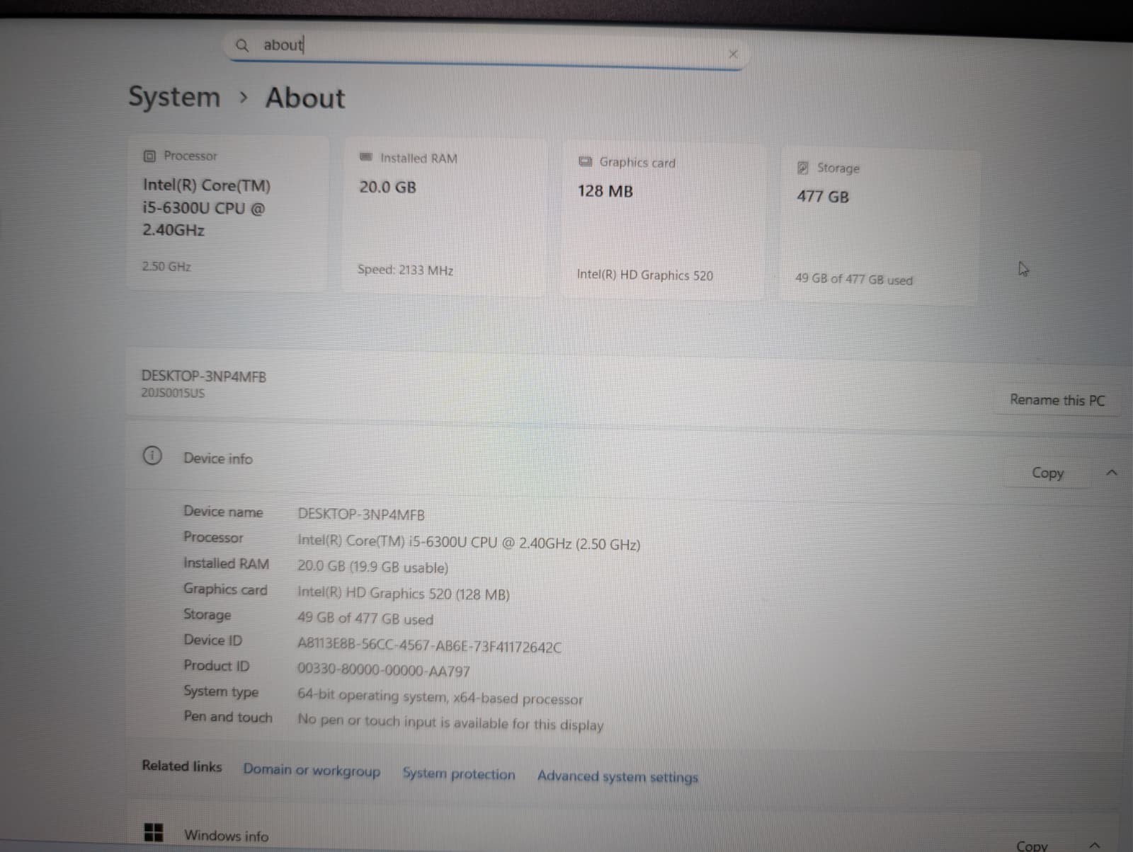 Lenovo ThinkPad T470s | i5 6th Gen 20GB RAM 512GB SSD | FHD Backlit 2 Batts