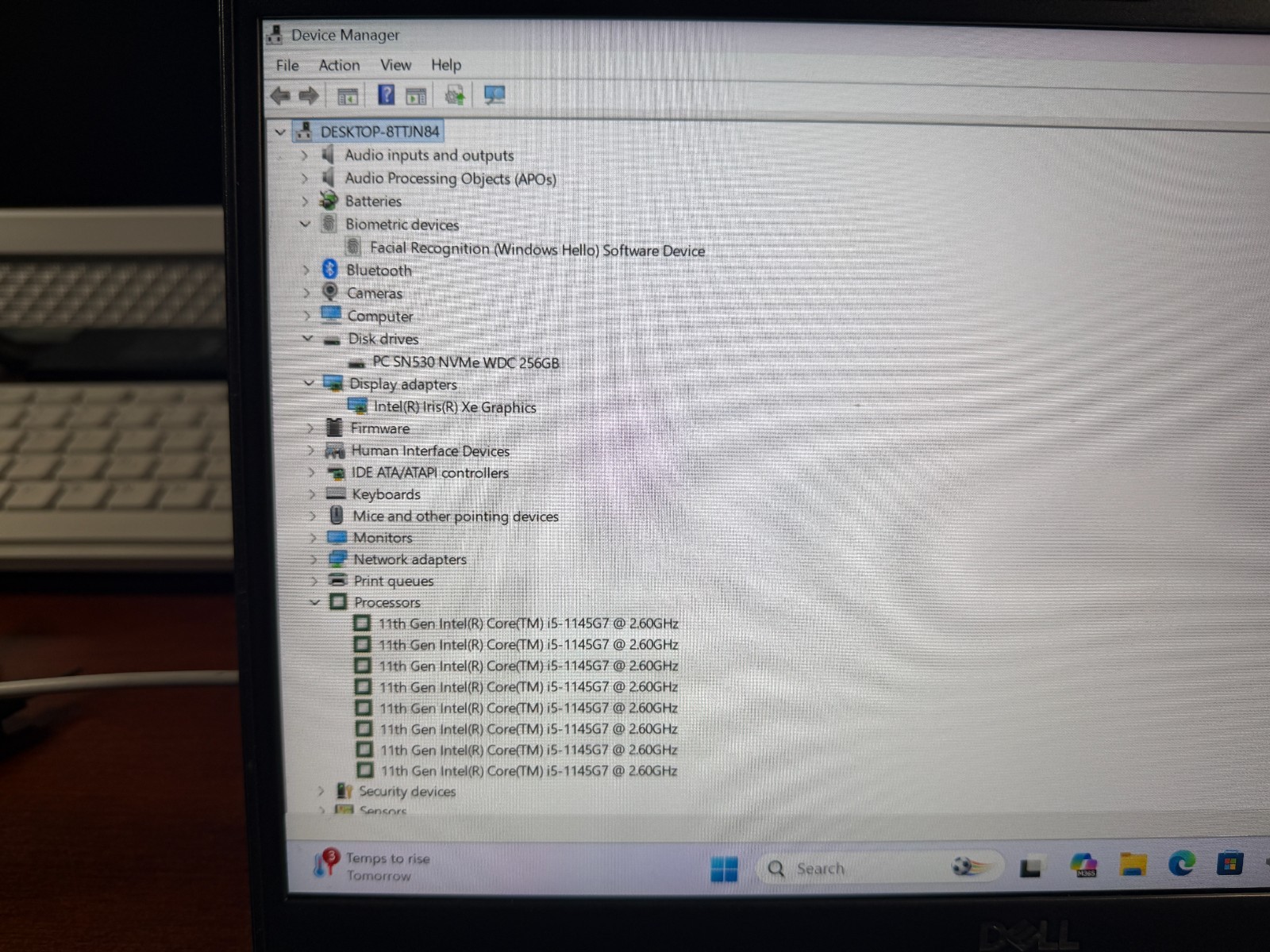 Dell Latitude 3420 Laptop Core i5-1135G7 8GB RAM 256GB SSD Touch FHD Win11 Pro