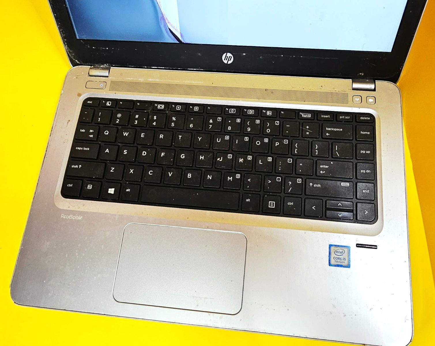 ⚡POWERS ON BUT CRACKED LCD⚡HP PROBOOK 440 G4 14″ WINDOWS INTEL CORE HD LAPTOP PC
