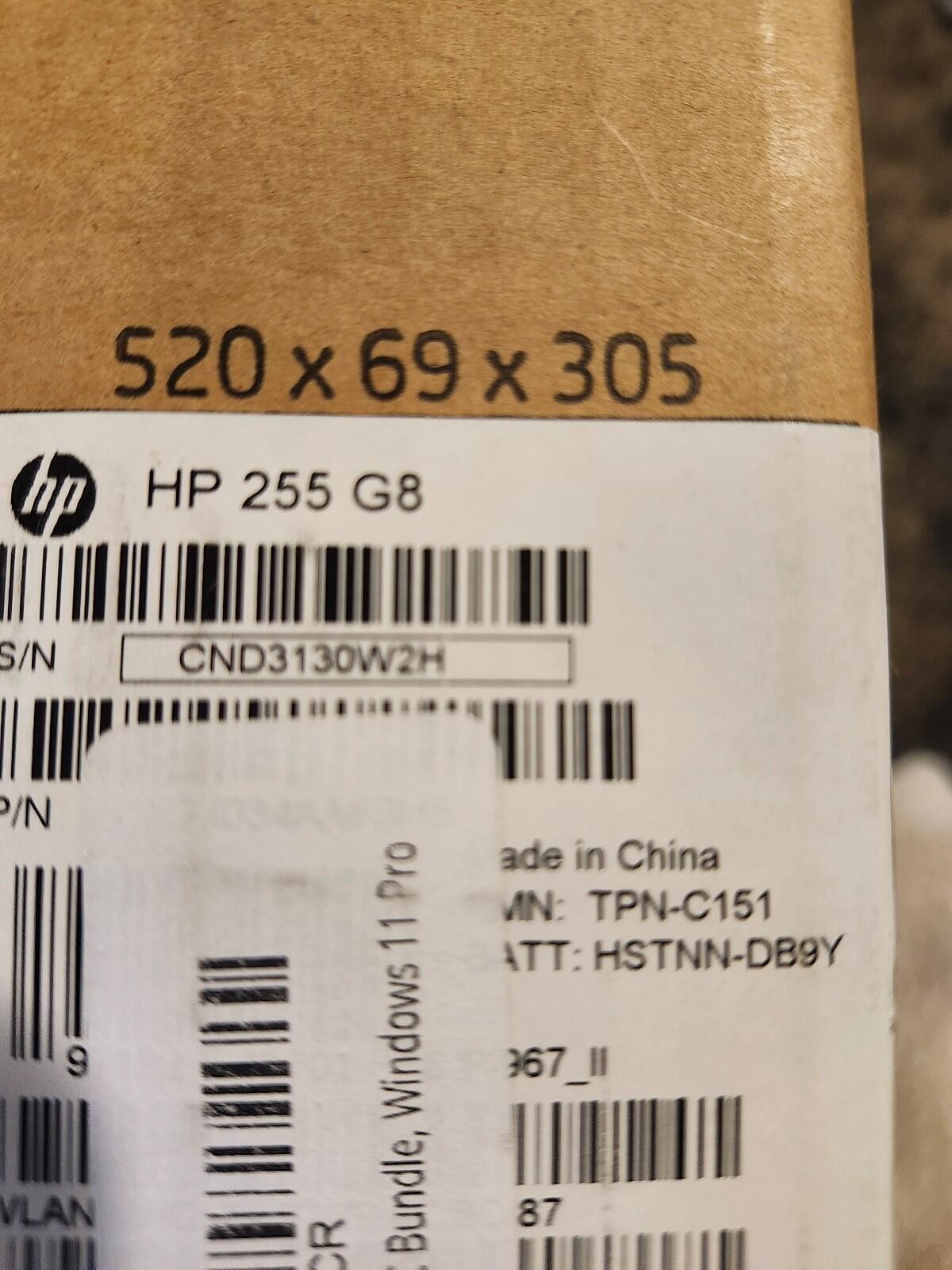 HP 15.6 ” 255 G8 Business laptop 16GB