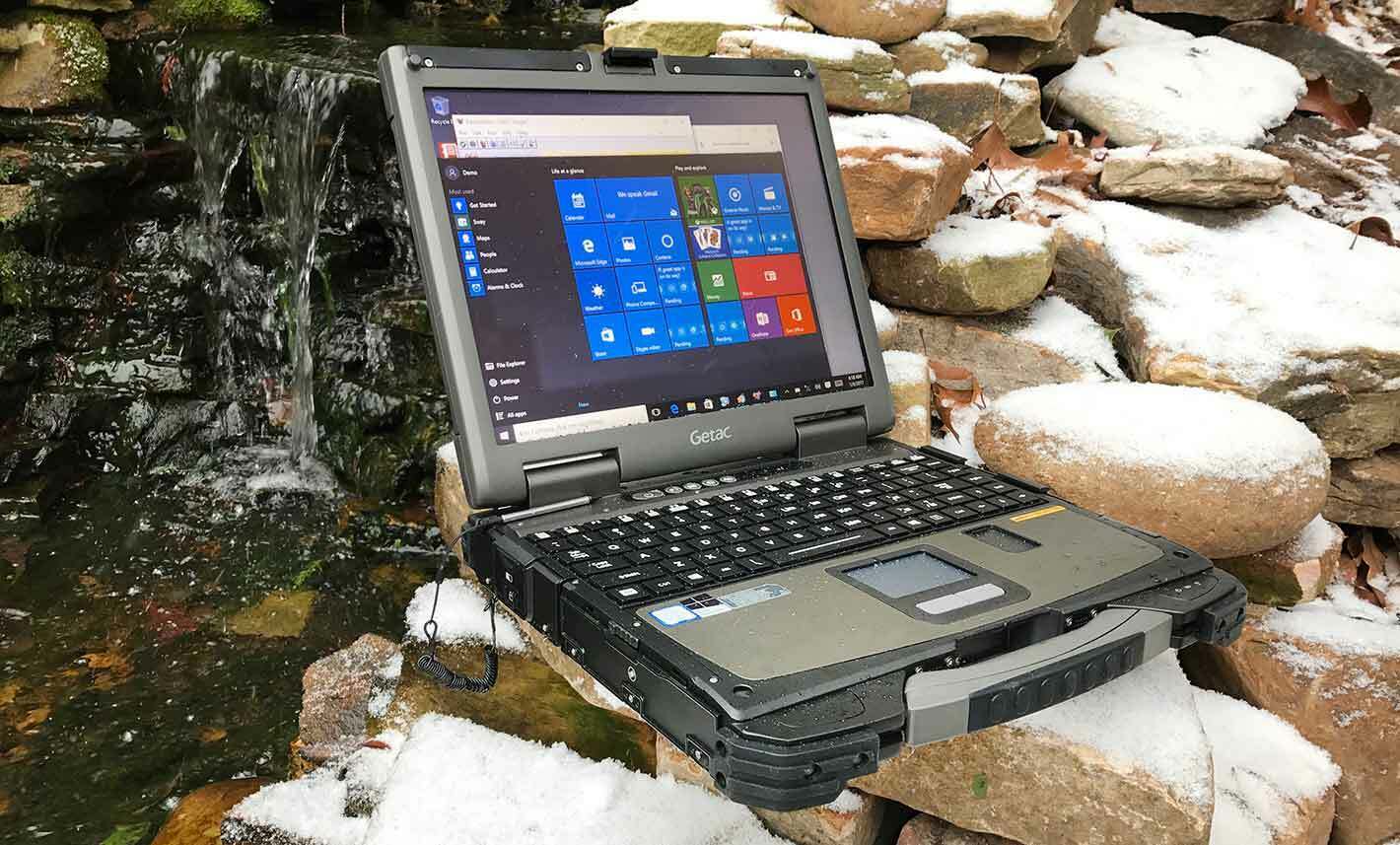 Getac Fully Rugged/Police/Outdoor Laptop Windows 10 Pro 16GB RAM 2TB SSD Office+