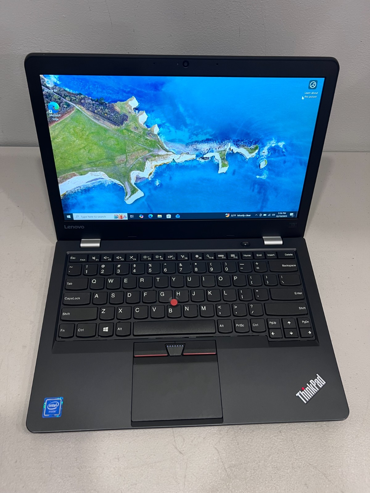 Lenovo ThinkPad 13 2nd Gen Intel Celeron 3865U 16GB RAM 256GB SSD Win10 Pro