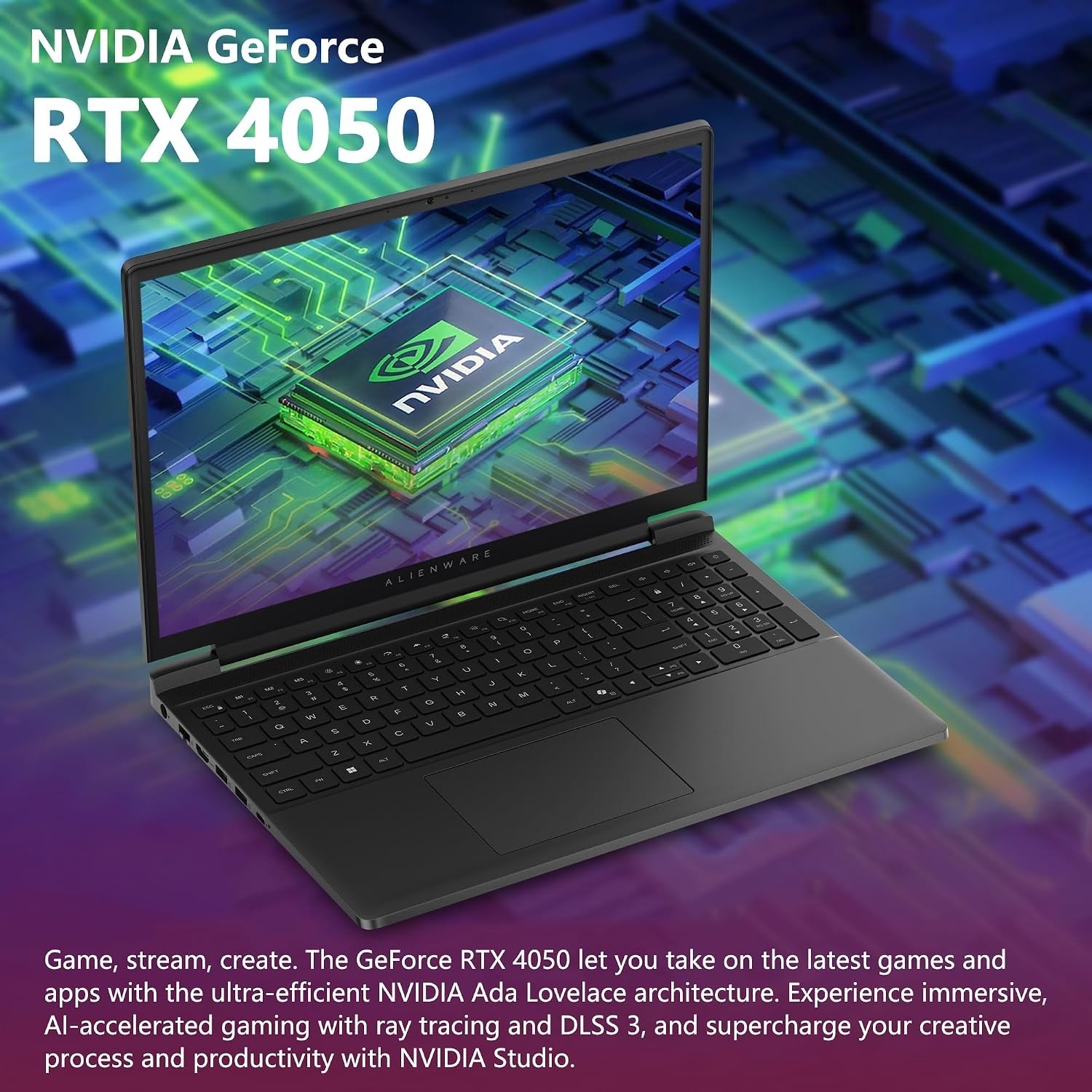 Alienware 15.3″ WUXGA 165Hz Gaming Laptop AMD Ryzen 5 220 RTX 4050 64GB 2TB SSD
