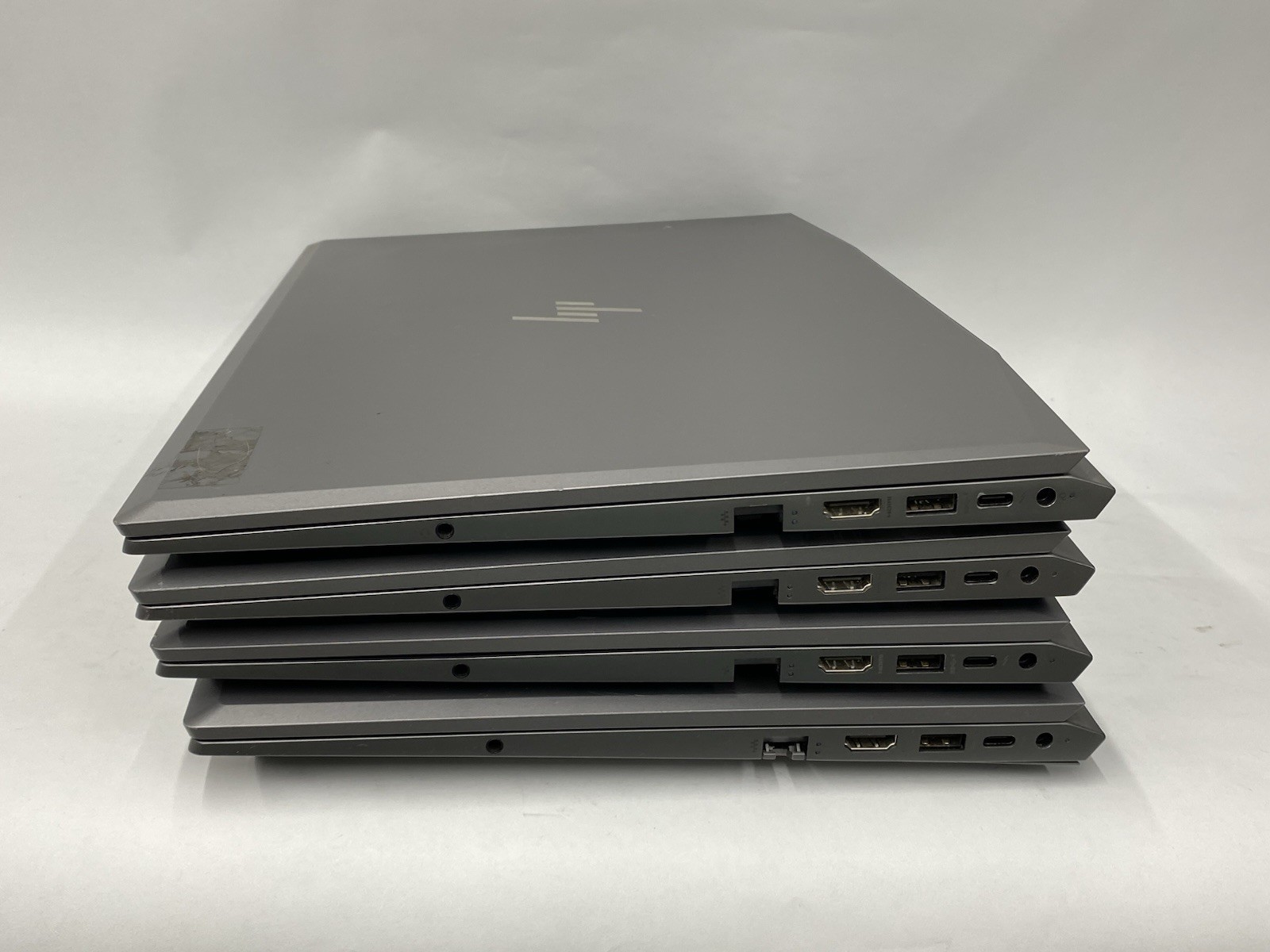 Lot of (4) HP Zbook 15v G5 – Touch FHD – i7-9750H – No RAM/SSD/OS – READ