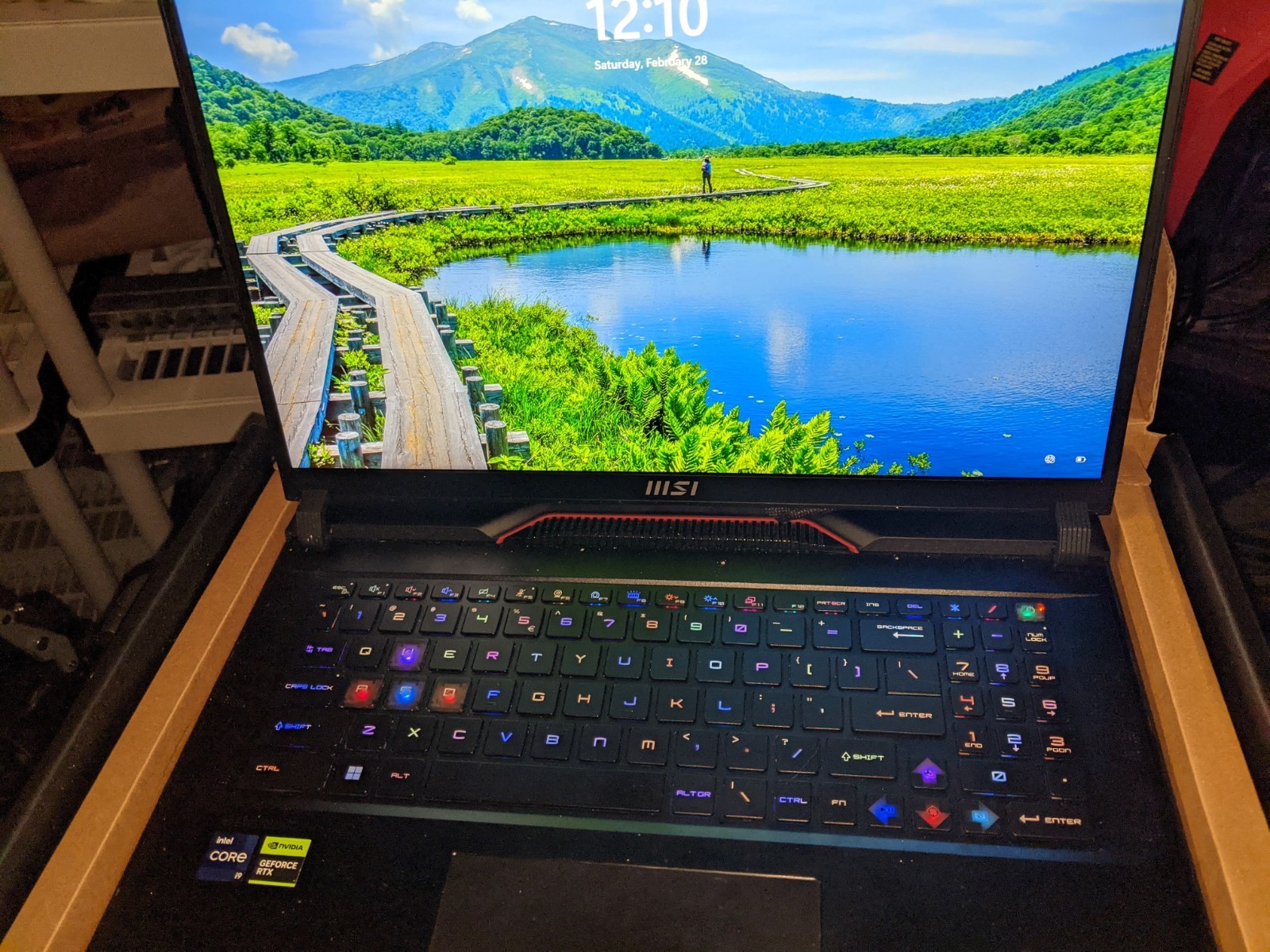 MSI Raider GE78 HX 13V Gaming Laptop Intel Core i9 NVIDIA RTX 17″
