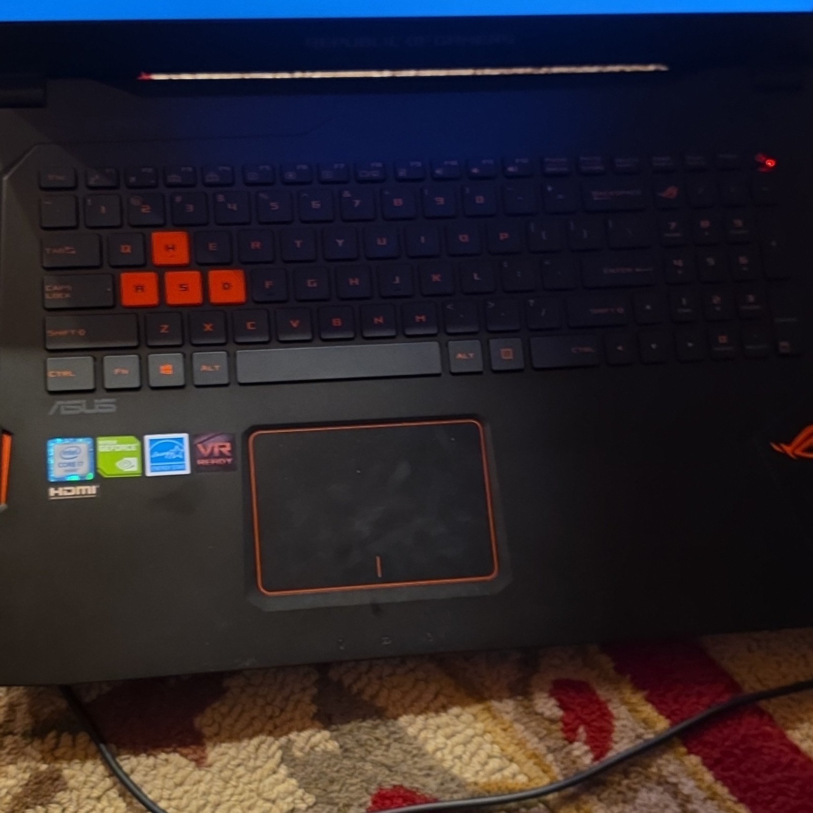 ASUS ROG Strix GL702V 17in i7-6700HQ/GTX 1060/16GB DDR4/512 GB SSD/1080P