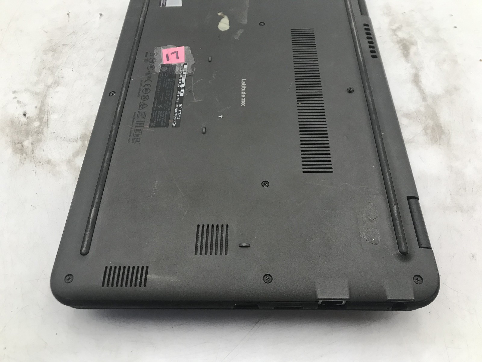 DELL LATITUDE 3300 – BOOTS TO BIOS – INTEL CELERON 3865U – NO RAM – READ – BB