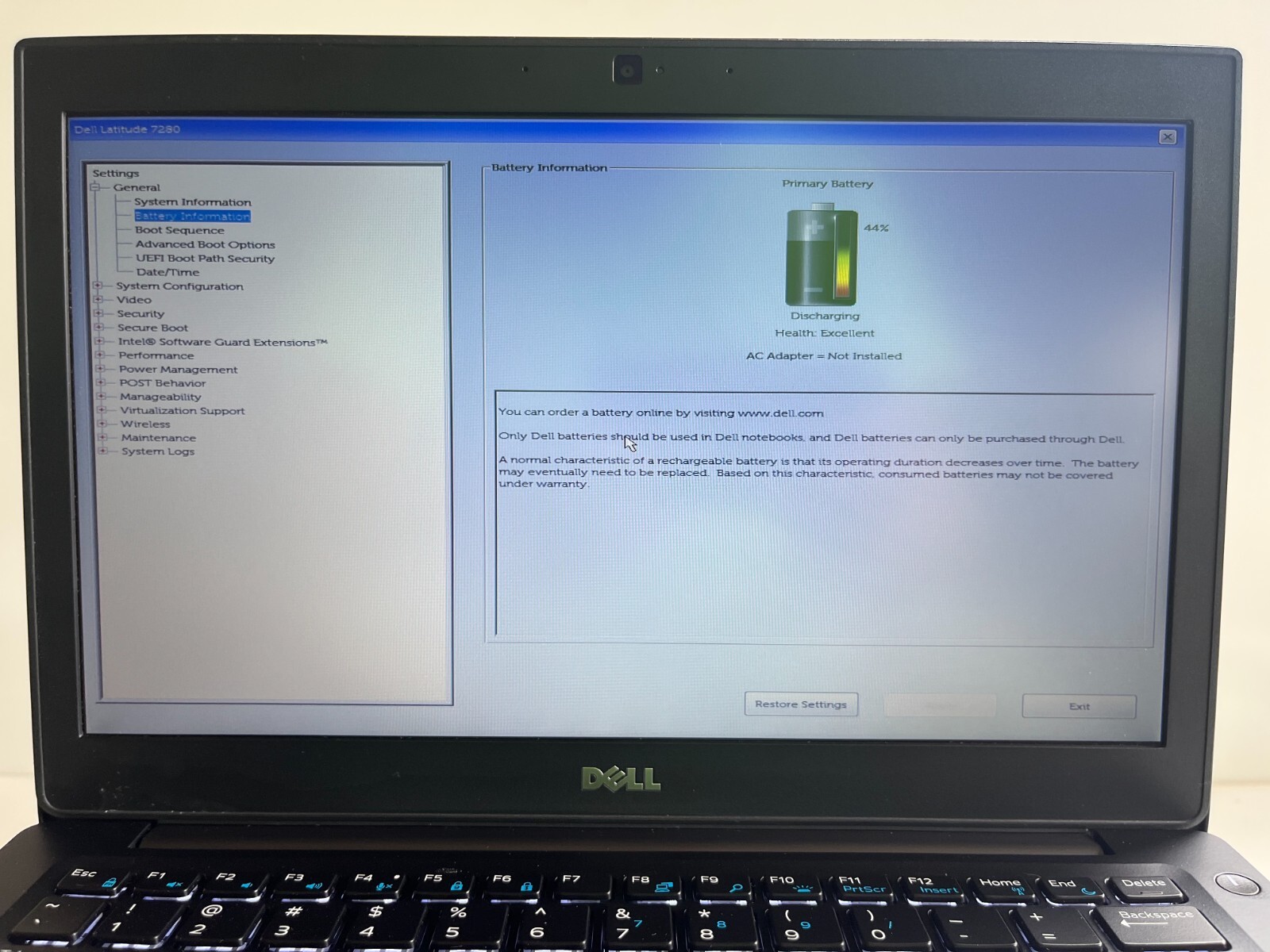 Dell Latitude 7280 12″ (512GB SSD, Intel Core i5, 2.4 GHz, 16GB) Laptop