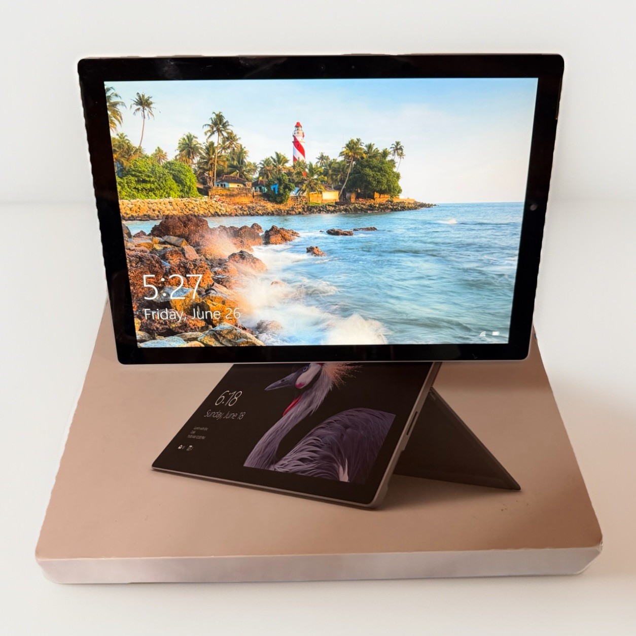 Microsoft Surface Pro 7, 1796 12.3″ 128GB 8GB Windows 10 Pro Works Needs Reset