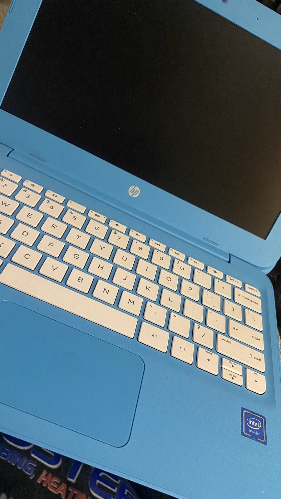 HP Notebook Blue