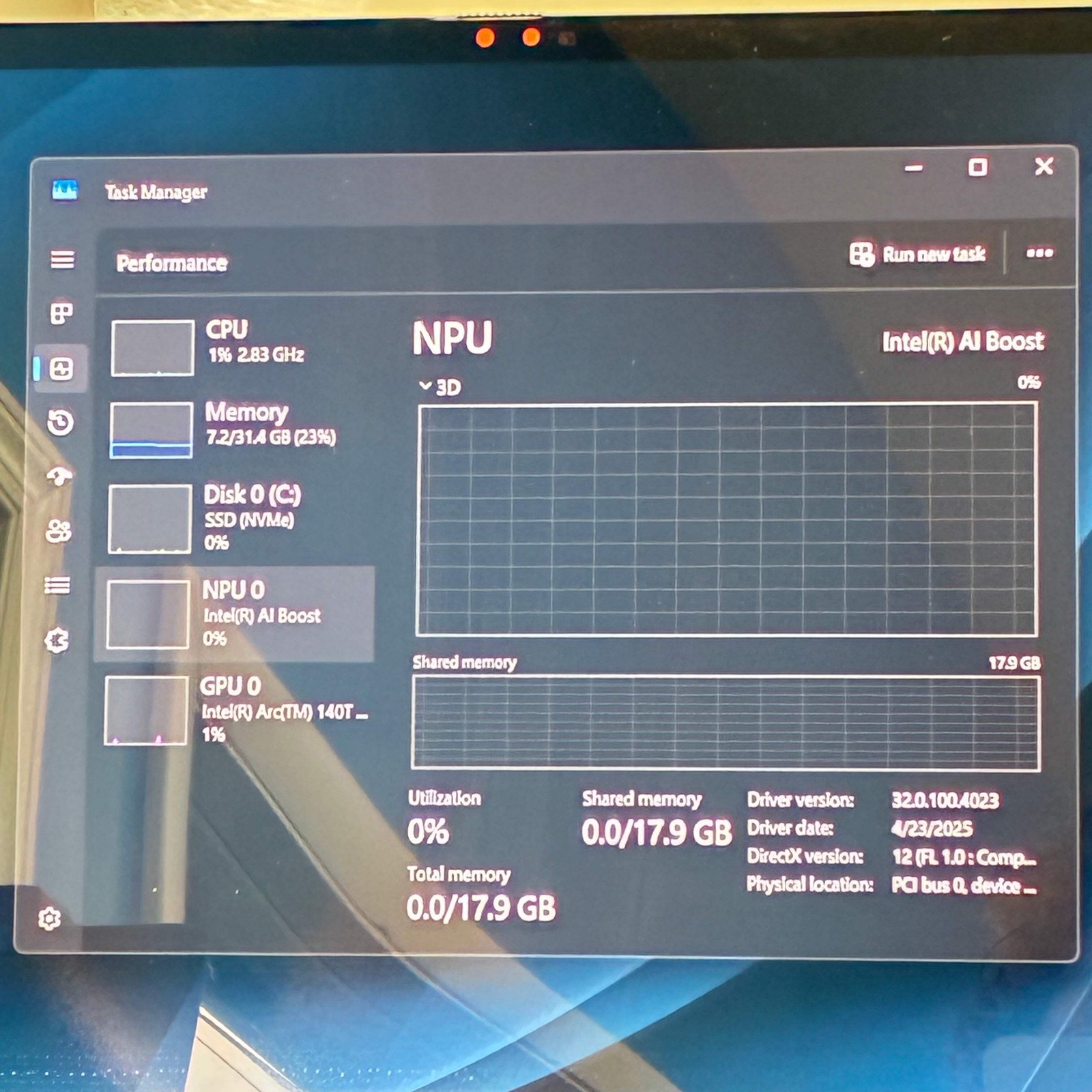 Asus Zenbook UX3405C 14in Ultra 9 32GB 1TB Silver READ