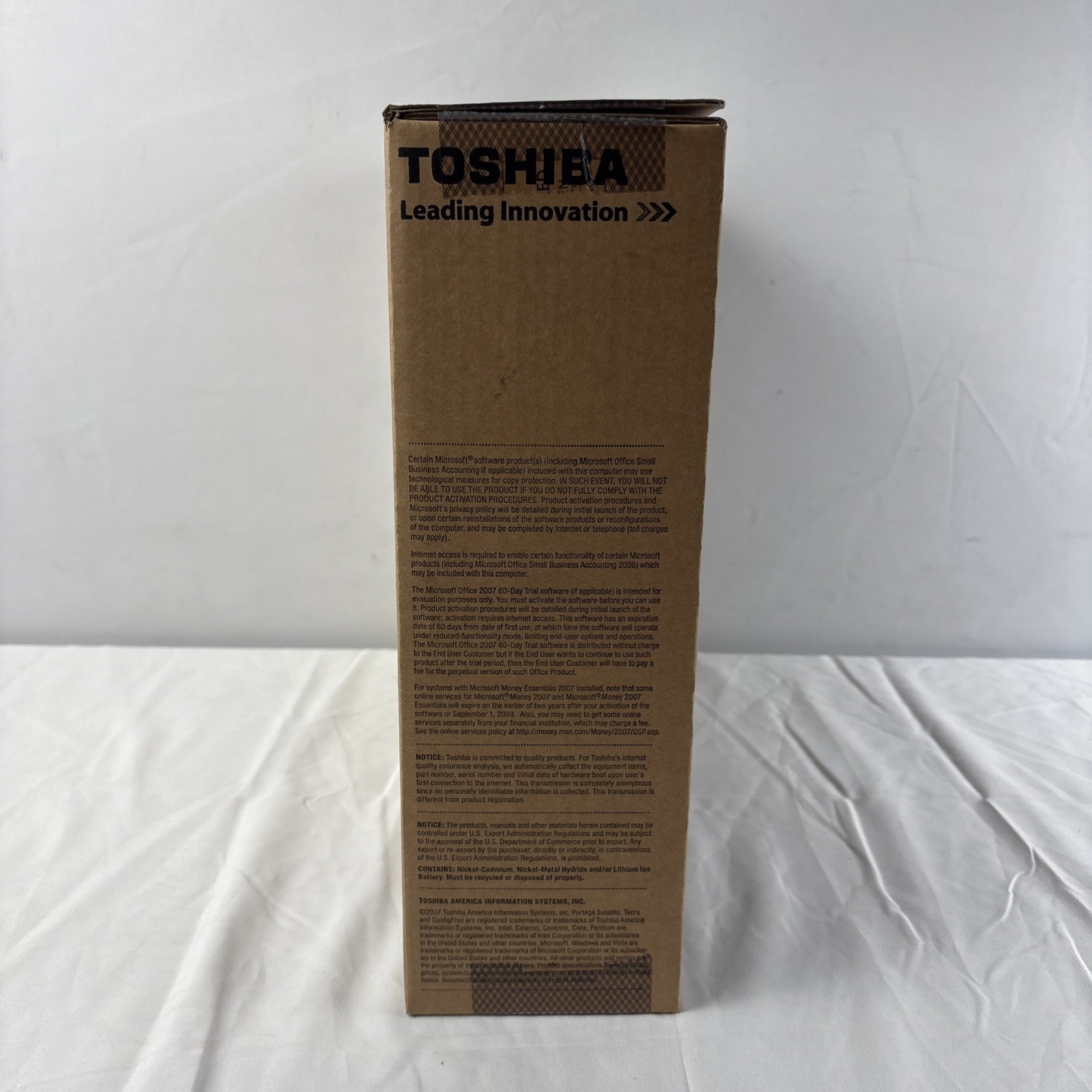 Toshiba Satellite L305-S5920 2GB SDRAM 160GB HDD 15.4” Laptop New Tested