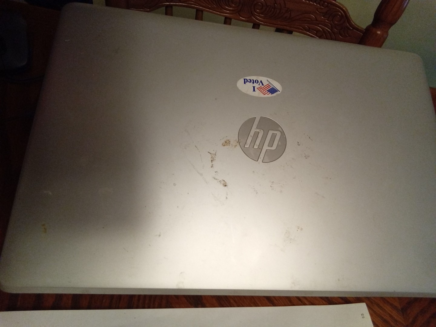 HP Pavilion Laptop Silver Model # 15bs061st, 500gb, 8gb Ddr3l