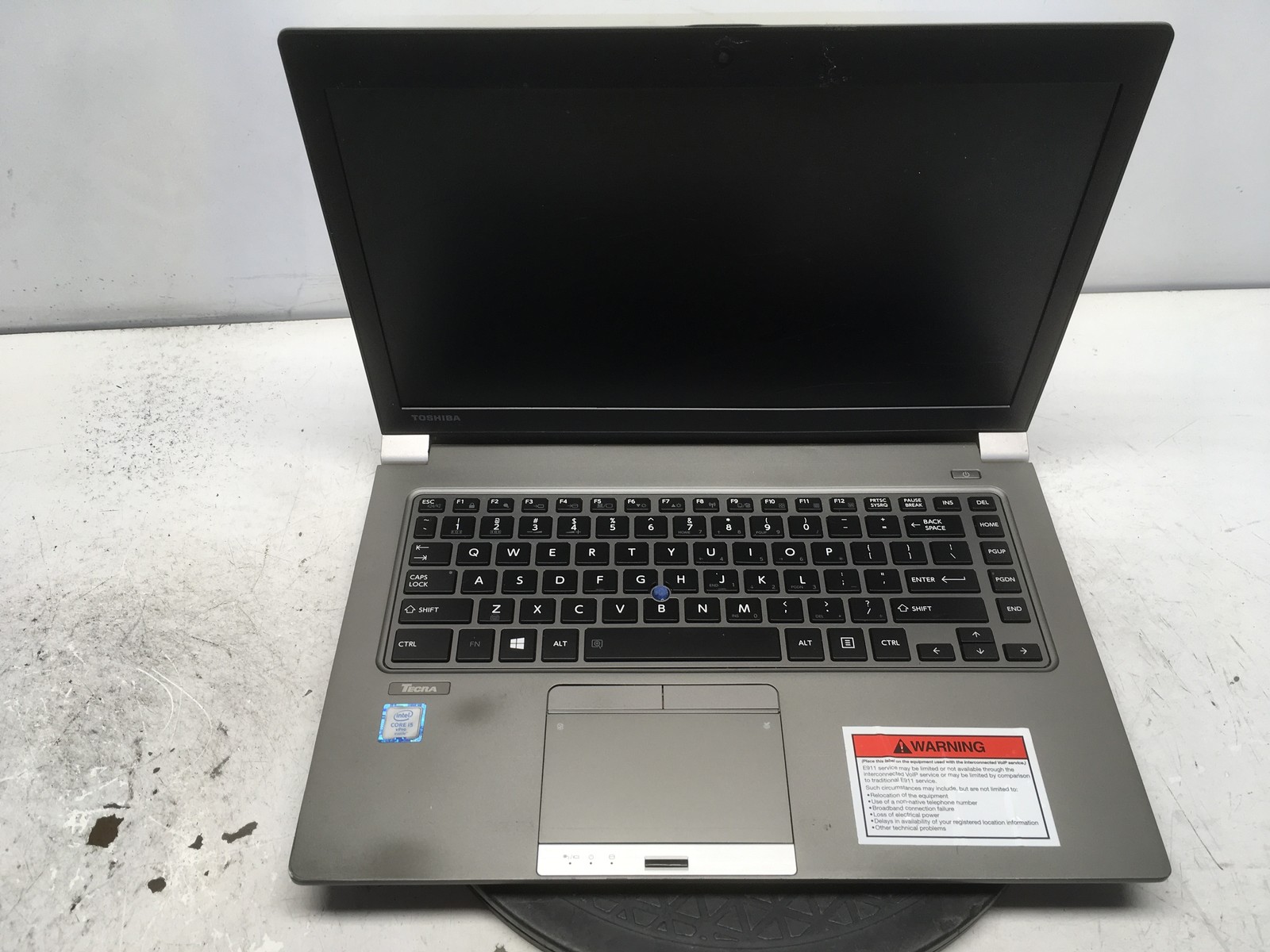 Toshiba Tecra Z40-C Intel i5 6th gen No RAM NO HDD No Batt
