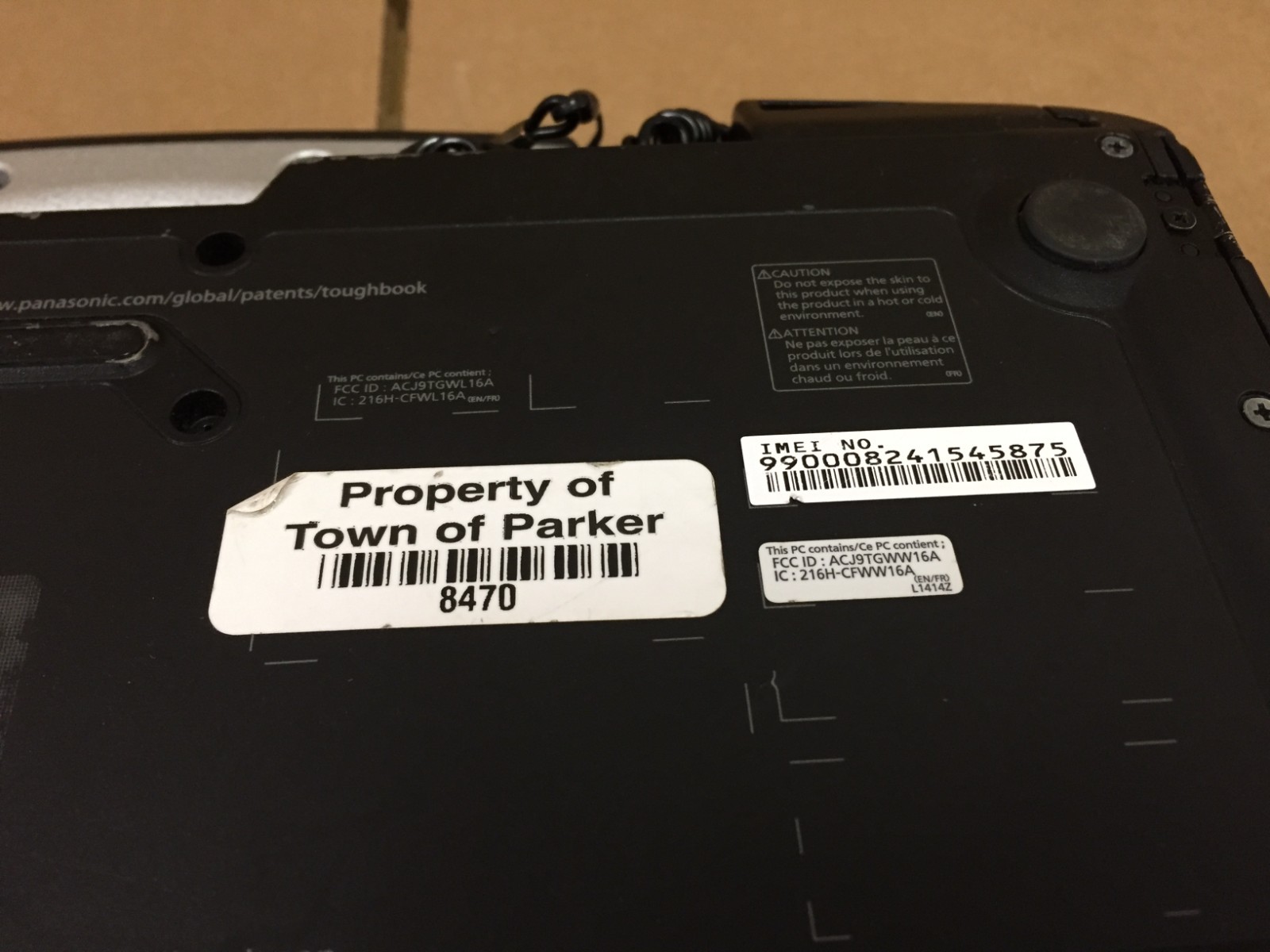 Panasonic Toughbook CF31 MK6 Touchscreen i5-7300U 16GB DDR4 DVDRW 256GB SSD w/AC