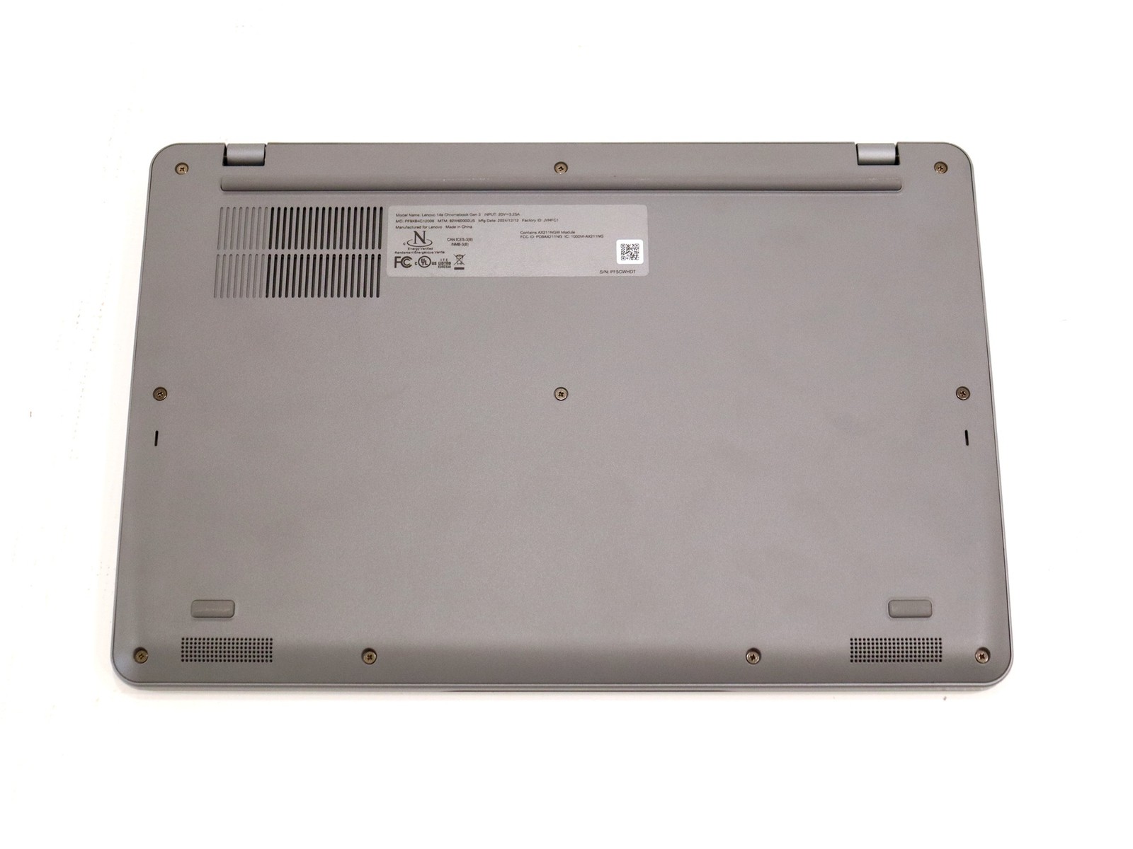 Lenovo 14e Chromebook Gen 3 14″ Intel N100 4GB RAM 32GB eMMC 82W60000US