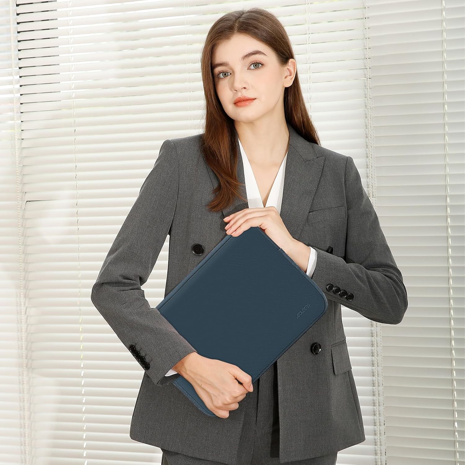 Neoprene Laptop Sleeve Bag for 15-16 inch Laptops, Fits MacBook Pro, Haze Blue