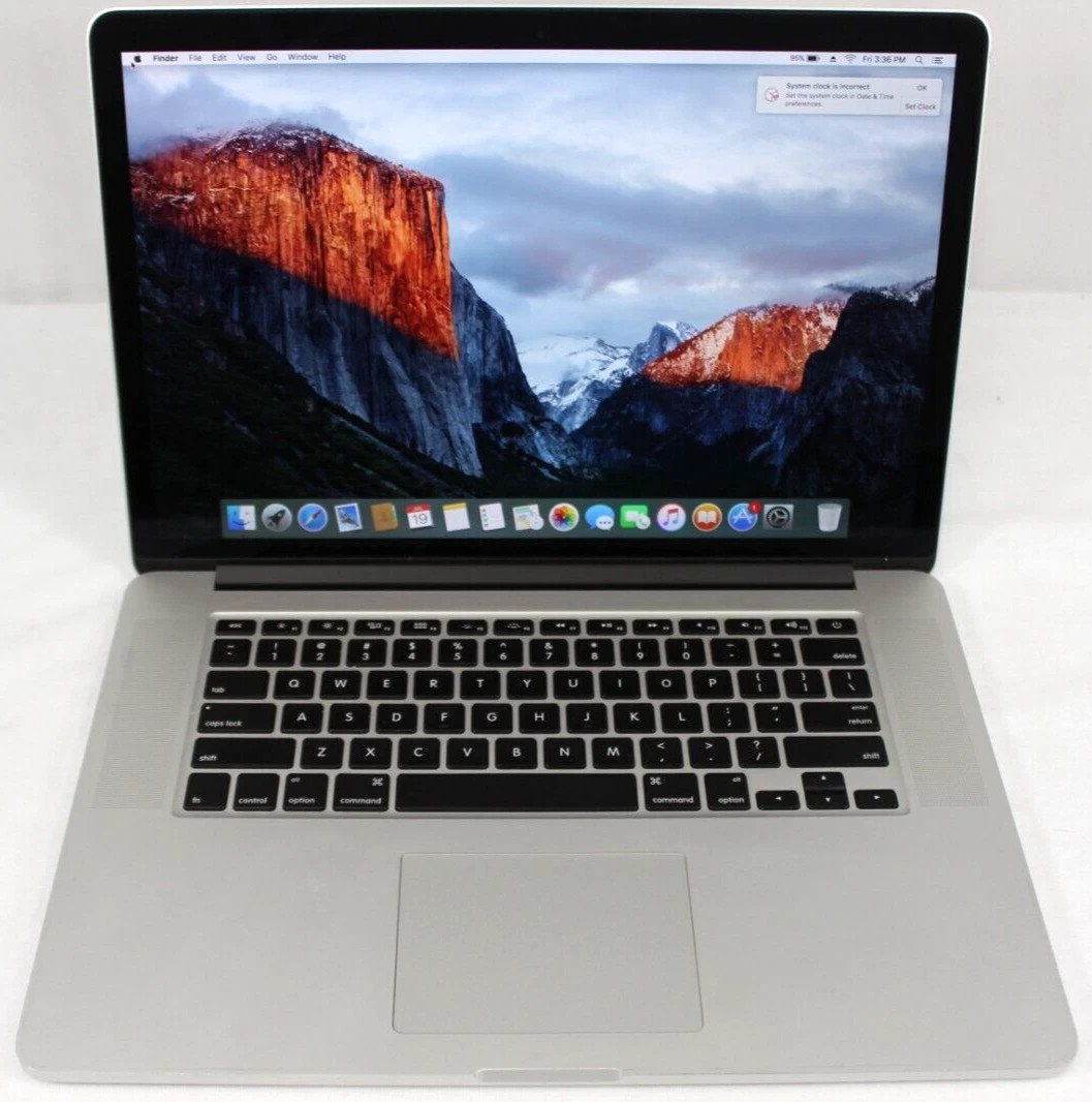 MacBook Pro A1398 15″ 2012 laptop i7 2.6GHz 8GB RAM 500GB SSD NVIDIA GT 650M