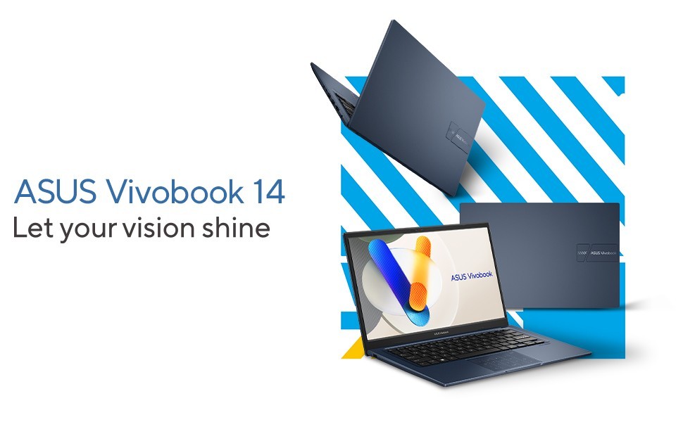 2026 ASUS Vivobook 14″ FHD Laptop 13th Intel i7, 16GB RAM 512GB SSD, Win 11 Pro