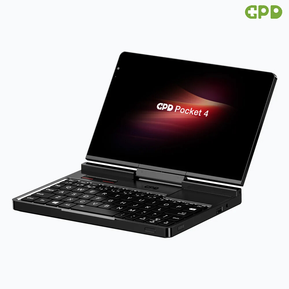 GPD Pocket 4 Mini PC Portable Handheld PC AMD AI 9 HX370 64GB RAM + 2TB SSD USA
