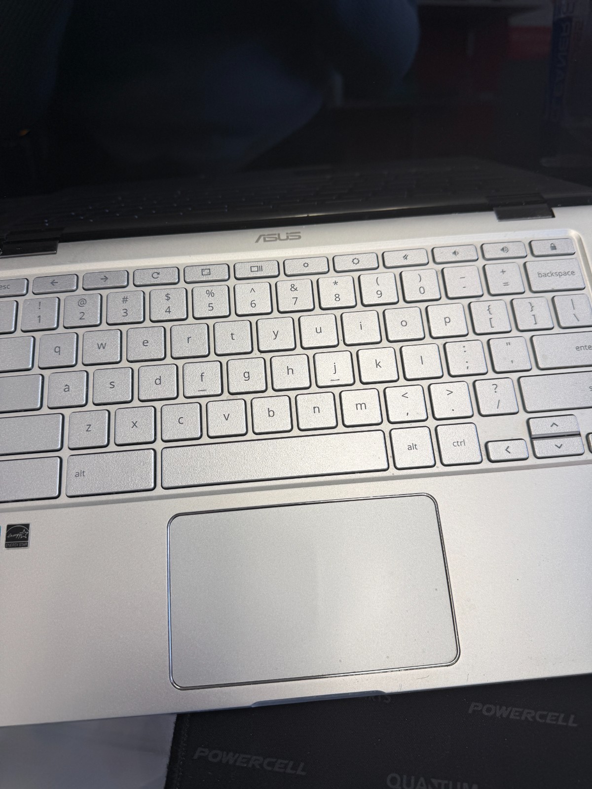 ASUS C434T silver laptop for parts or repair, READ DESCRIPTION