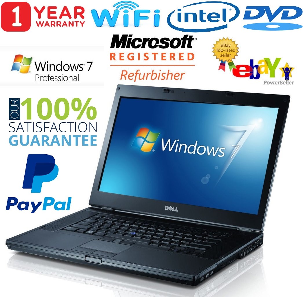 DELL LAPTOP LATITUDE E6410 Core i5, 250GB, 8GB RAM, DVDRW WiFi WINDOWS 7 e5410