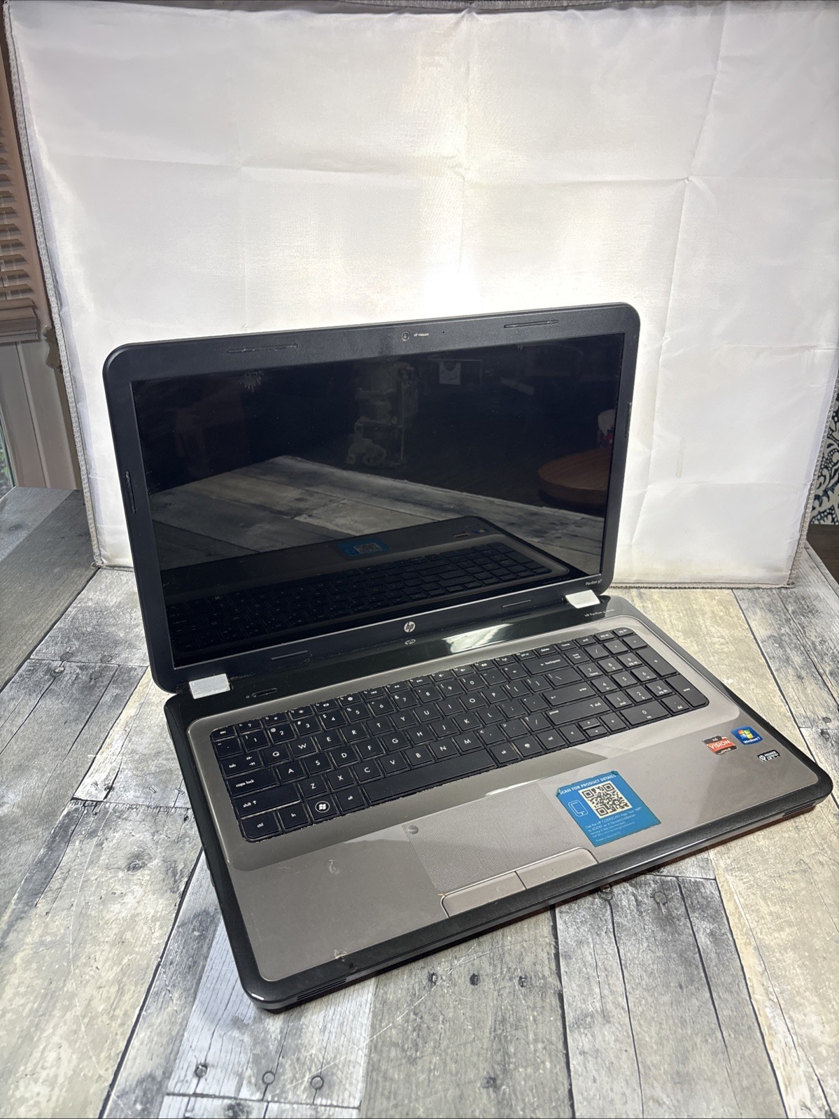 HP Pavilion g7-1330dx Notebook PC 15.6″ AMD A6 Processor | For Parts/Repair