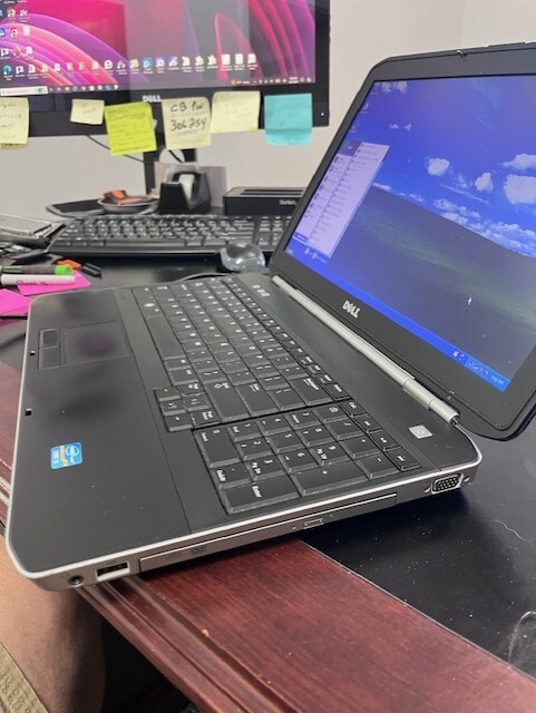Dell Laptop Windows XP Pro 32 BIT | I3 2.1| 480GB SSD,4 GB|NEW Battery |1 YR WTY