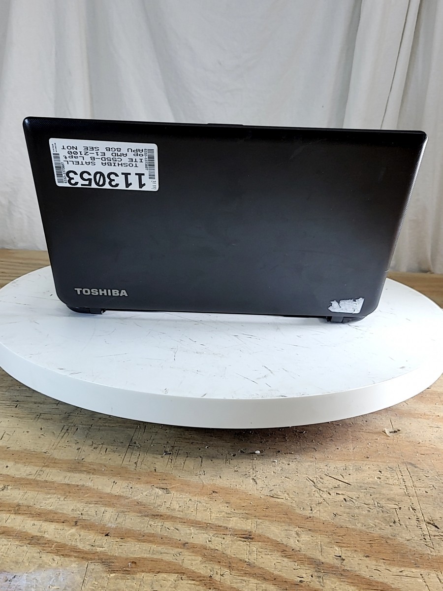TOSHIBA SATELLITE C55D-B5308 Laptop AMD E1-2100 APU 8GB SEE NOTES