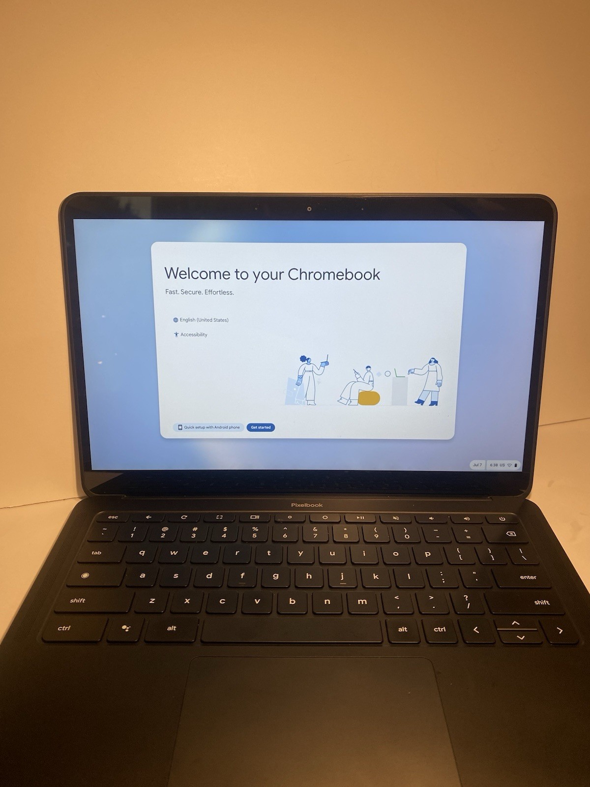 Google Pixelbook Go G021A 13.3 Intel Core M3 8 GB RAM 64 GB Chrome OS Black Used
