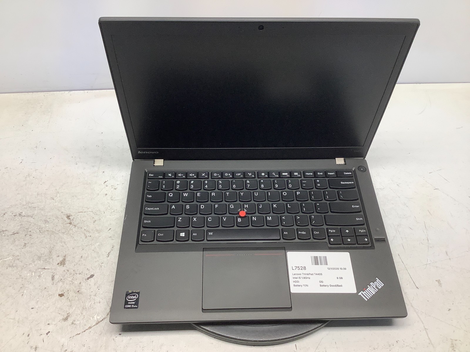 Lenovo ThinkPad T440S Intel i5 1.9GHz 8 GB NO HDD – READ – For Parts