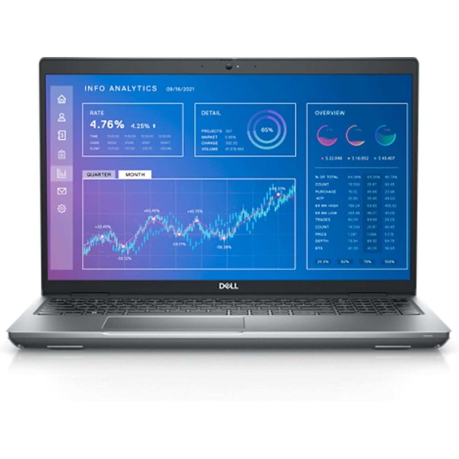 Dell Precision 3571 15.6″ 16GB 256GB, Silver