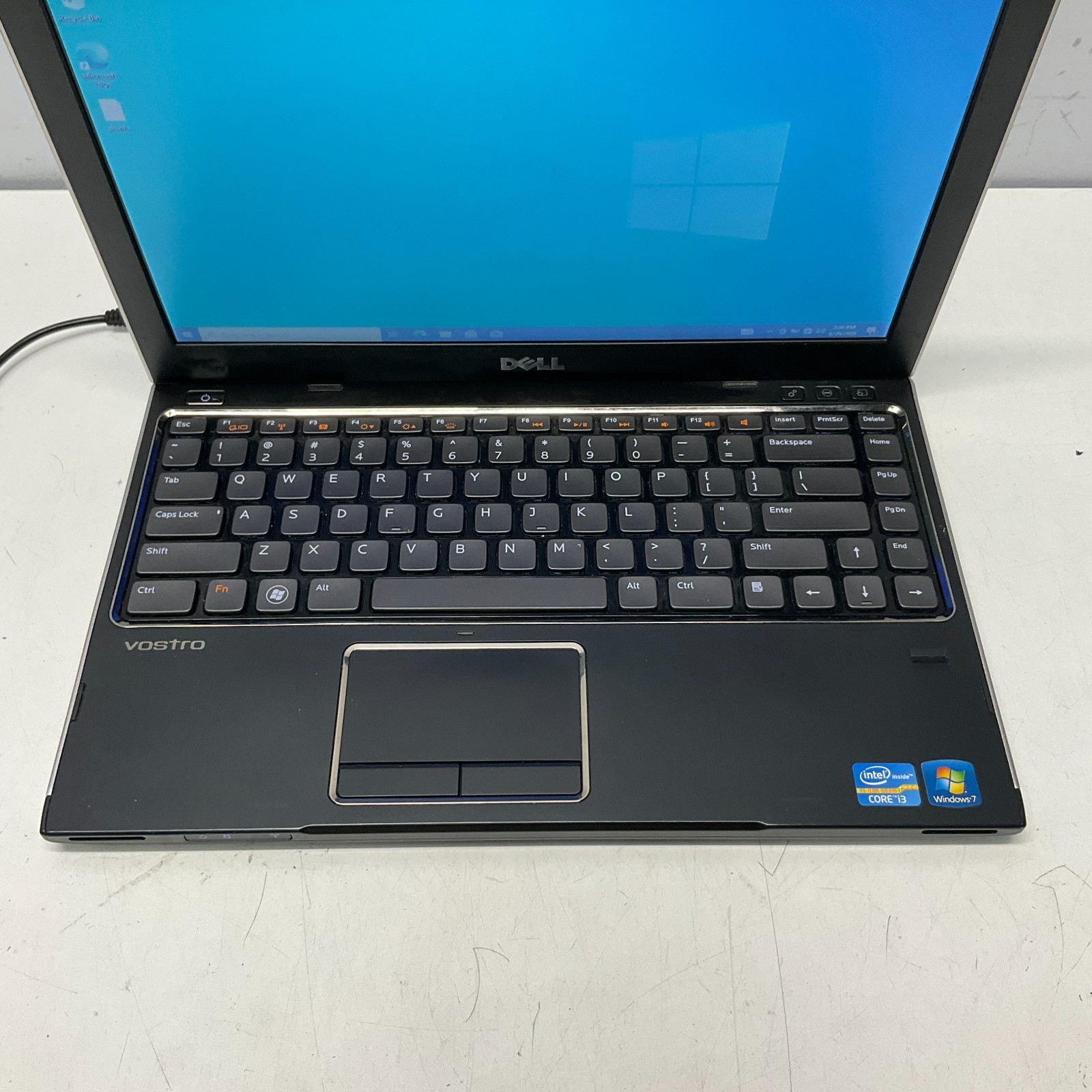 Dell Vostro V131 Intel Core i3-2310M 2.10GHz 4GB 320GB HDD Windows 10 Pro NO BAT