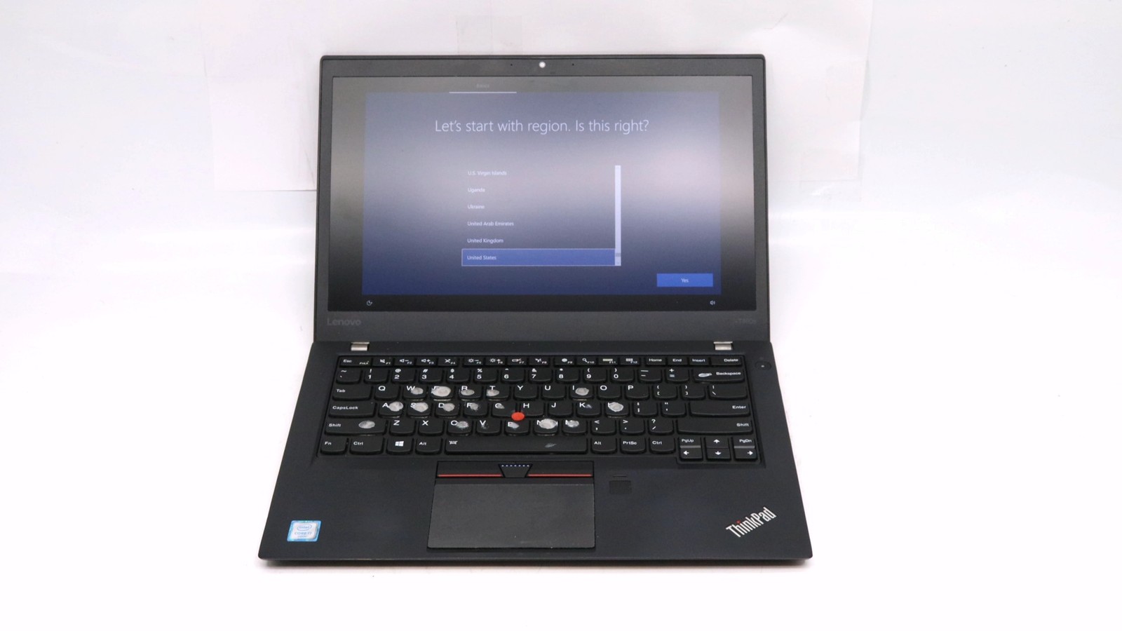 Lenovo ThinkPad T460s 14″ i7-6600u 12GB 512GB – Fair READ DESC