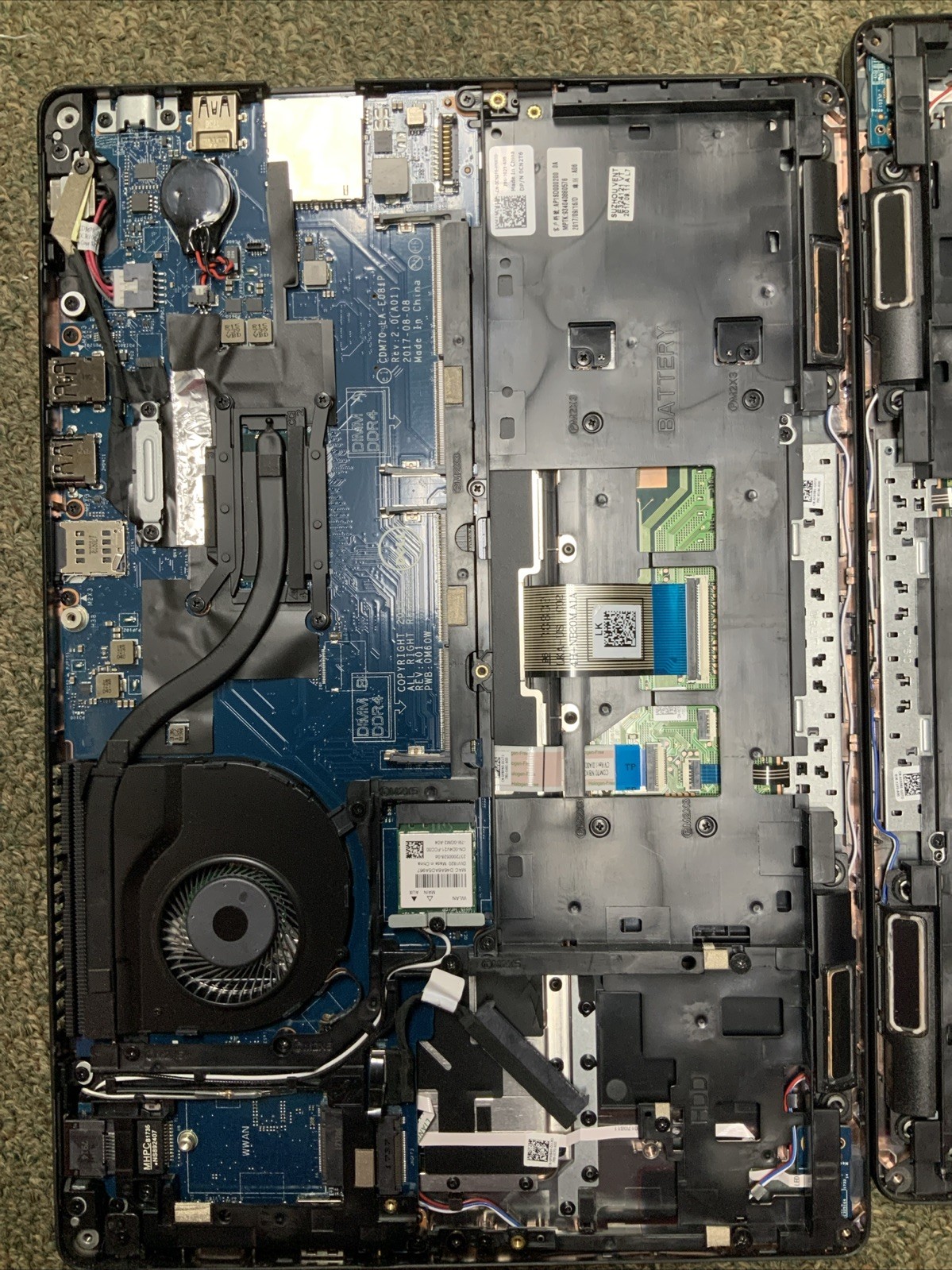 Dell Latitude 5490 Laptop Parts Bundle All As Is JPC2
