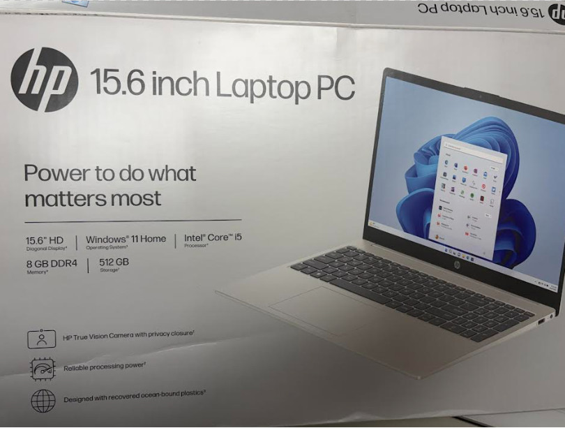 HP 15-fd0250wm HP Laptop 15.6″ HD i5-1334U 1.3GHz Intel UHD Graphics (Open Box)