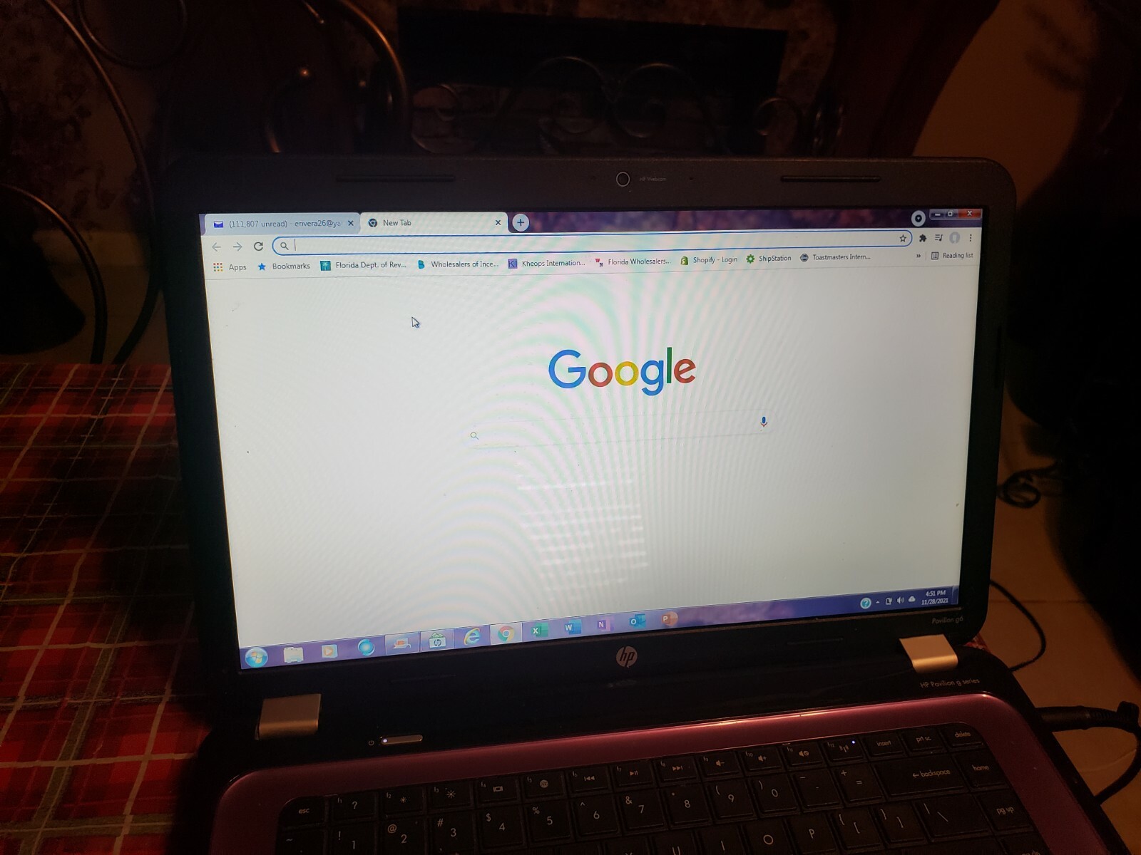 HP Pavilion G series laptop