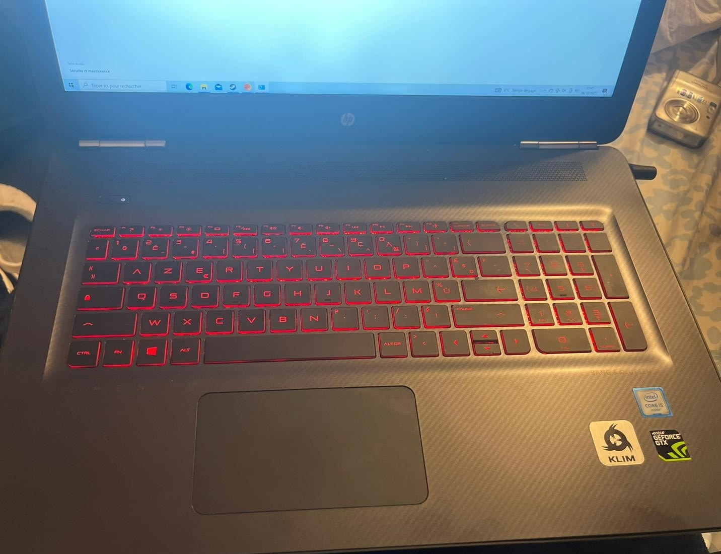 PC HP Omen 17-w257nf – i5 6300HQ 2.3GHZ – 6GB RAM – Bon état